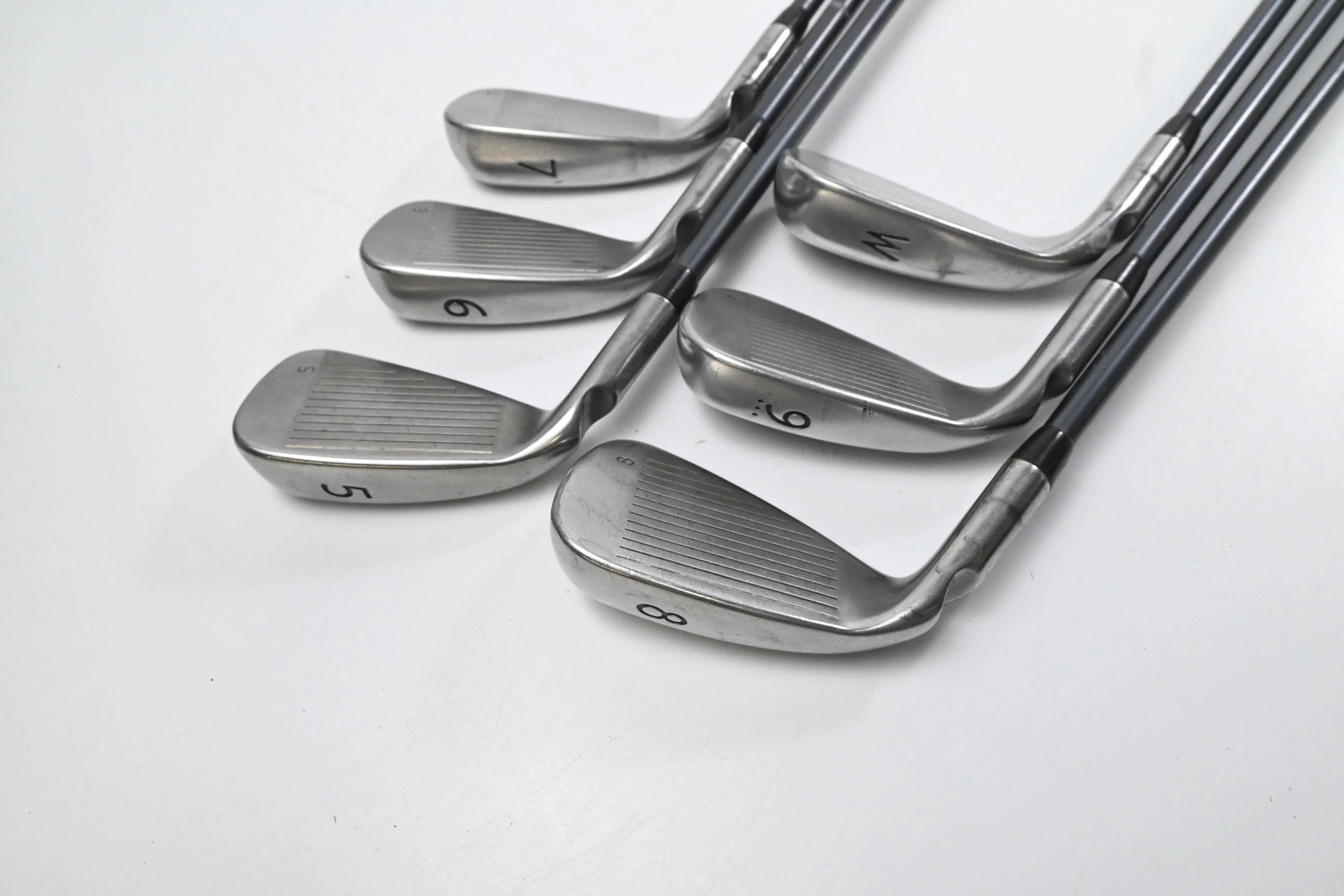 Ping G Series Irons / 5-PW / White Dot / Regular Flex Ping TFC 129 Shafts - Image 4