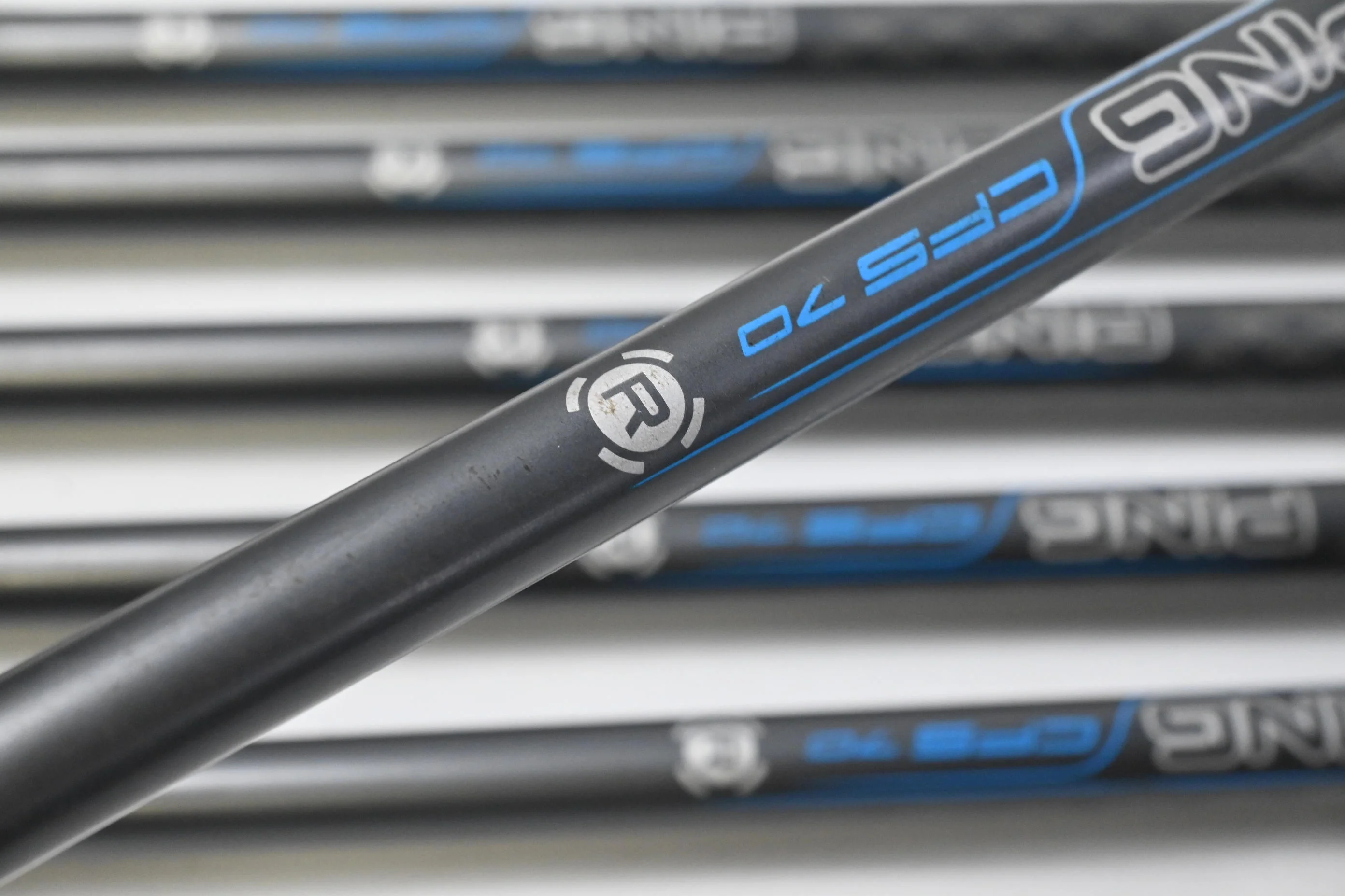 Ping G Series Irons / 5-PW / White Dot / Regular Flex Ping TFC 129 Shafts - Image 6
