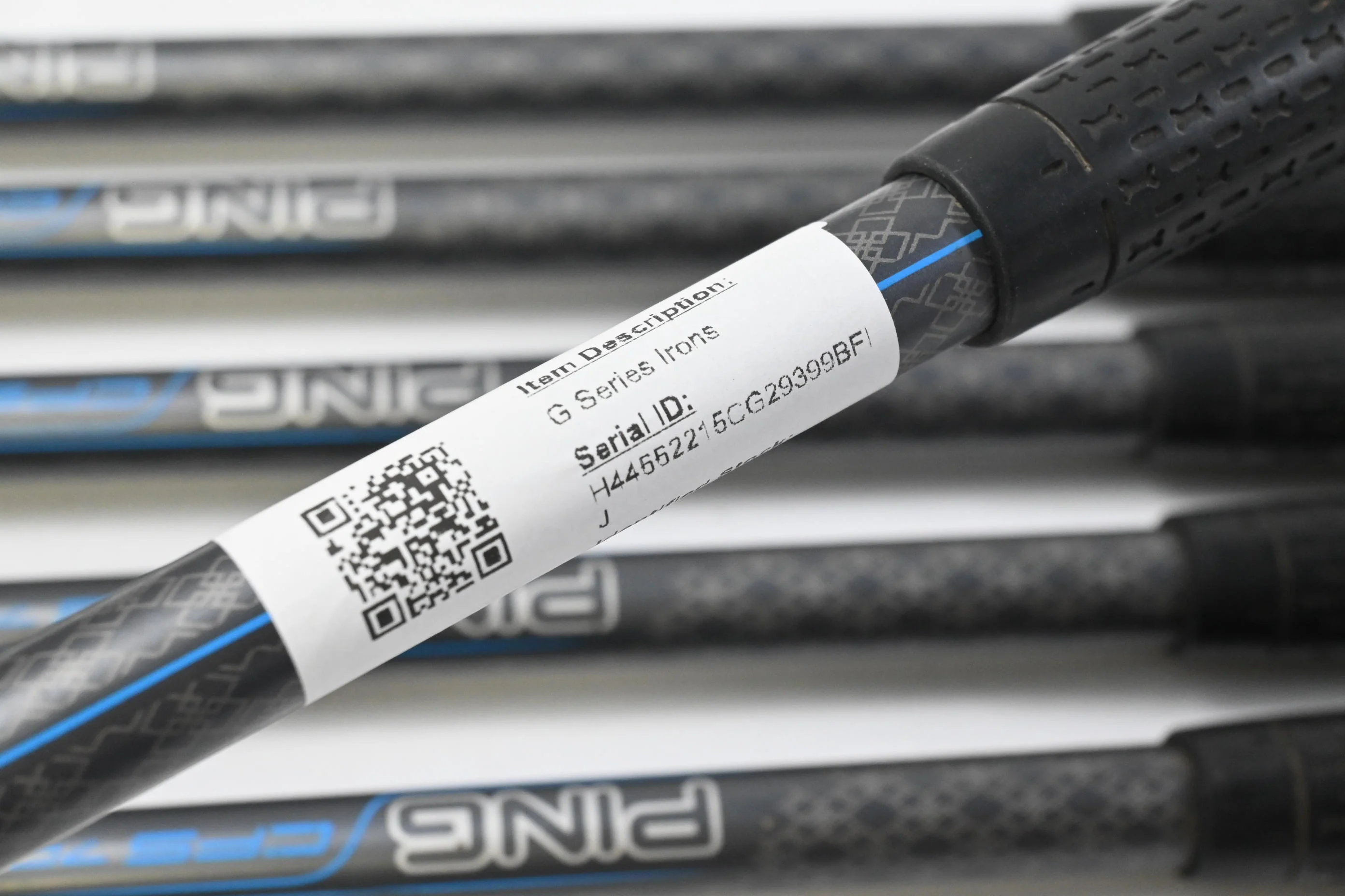 Ping G Series Irons / 5-PW / White Dot / Regular Flex Ping TFC 129 Shafts - Image 7