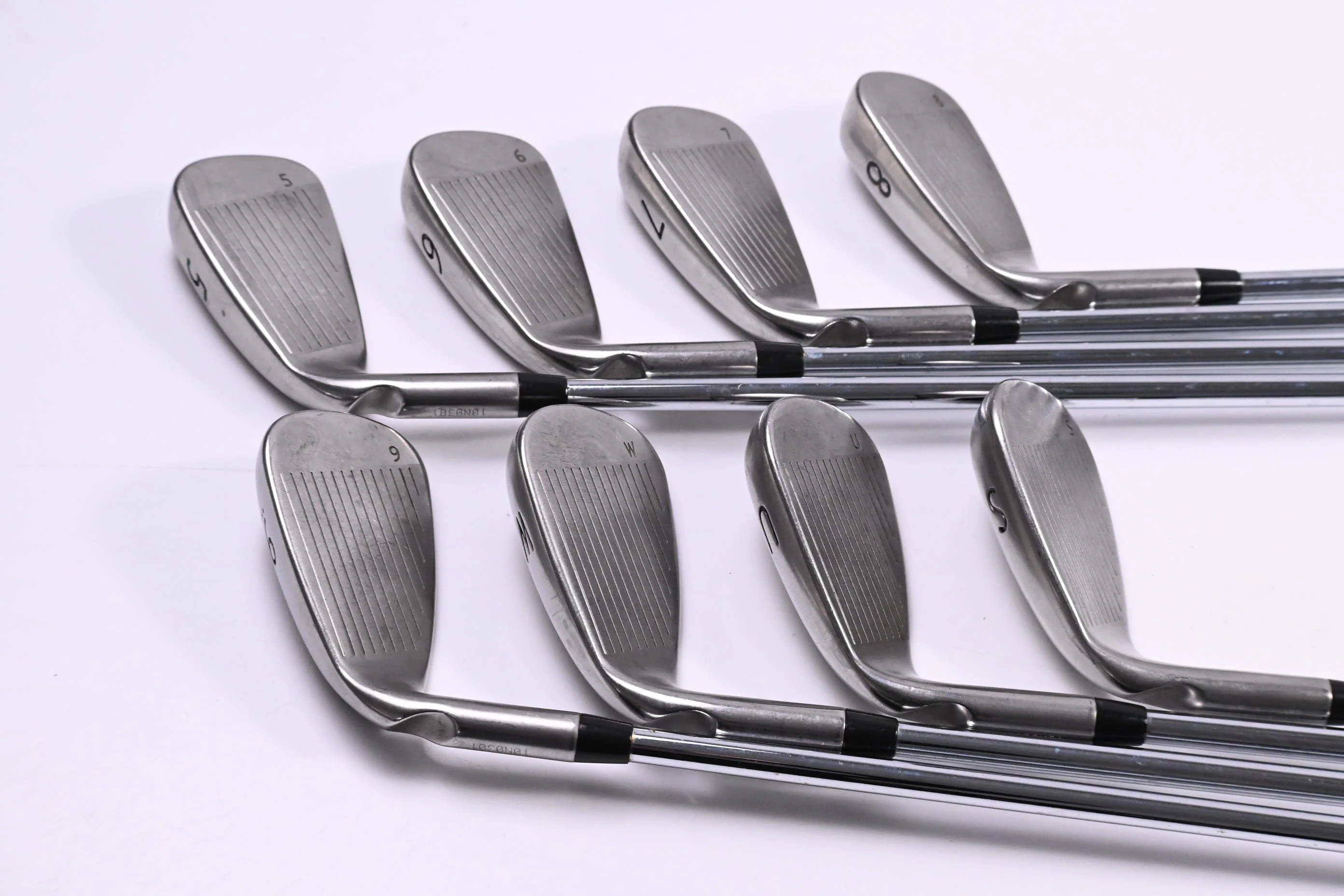 Ping G Series Irons / 5-PW+UW+SW / Black Dot / Regular Flex Ping AWT 2.0 Shafts - Image 3