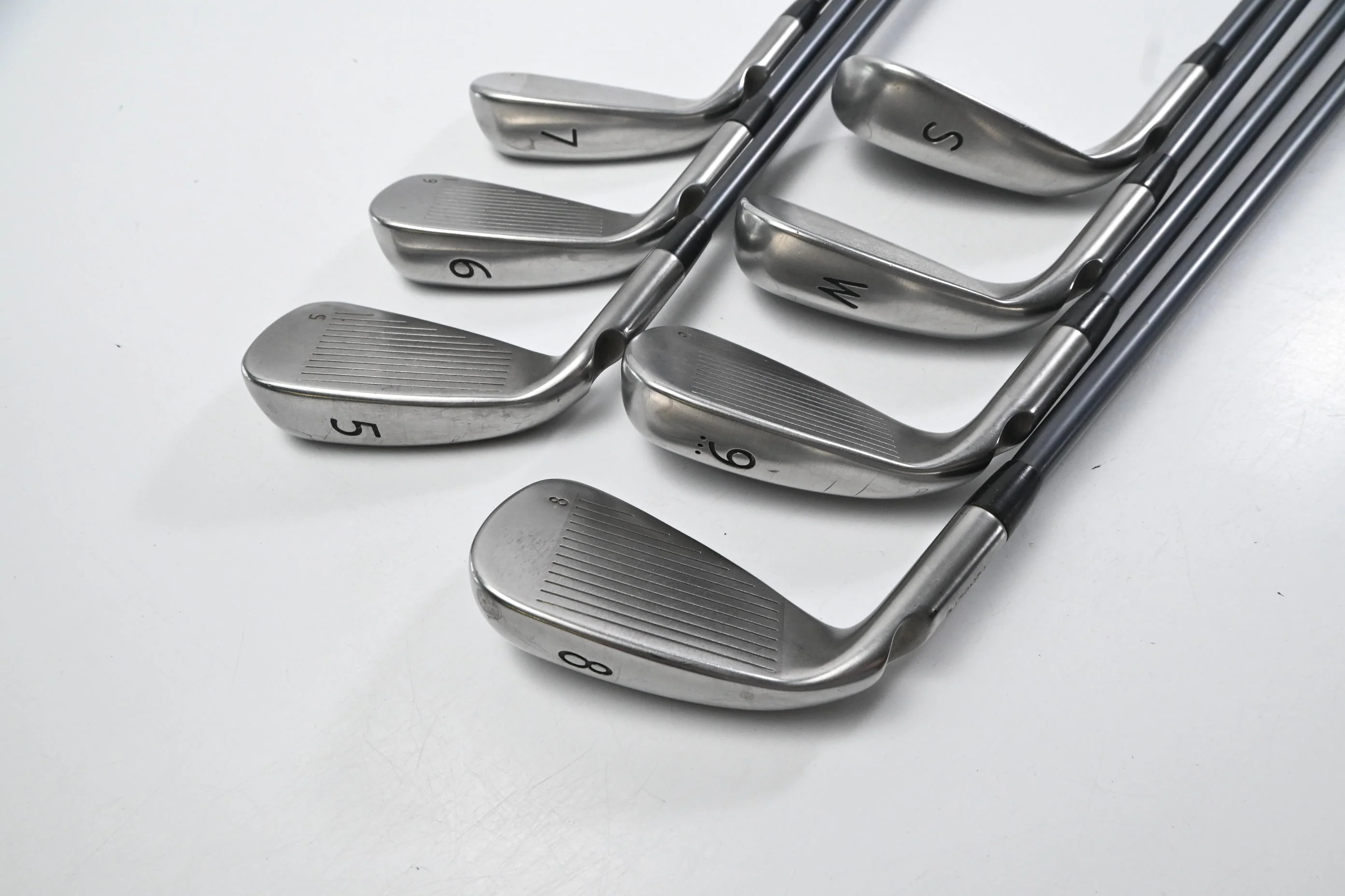 Ping G Series Irons / 5-PW+SW / Black Dot / Regular Flex Ping CFS 70 - Image 4