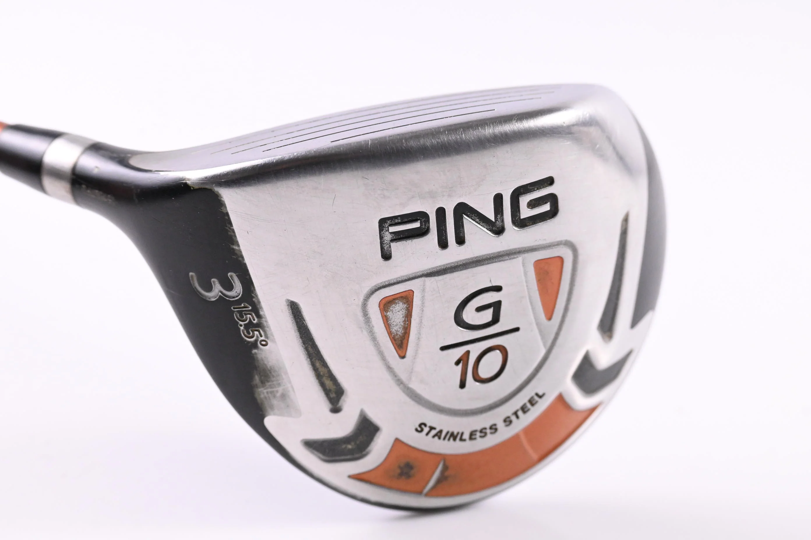 Left Hand Ping G10 #3 Wood / 15.5 Degree / Regular Flex Ping TFC 129 Shaft - Image 2