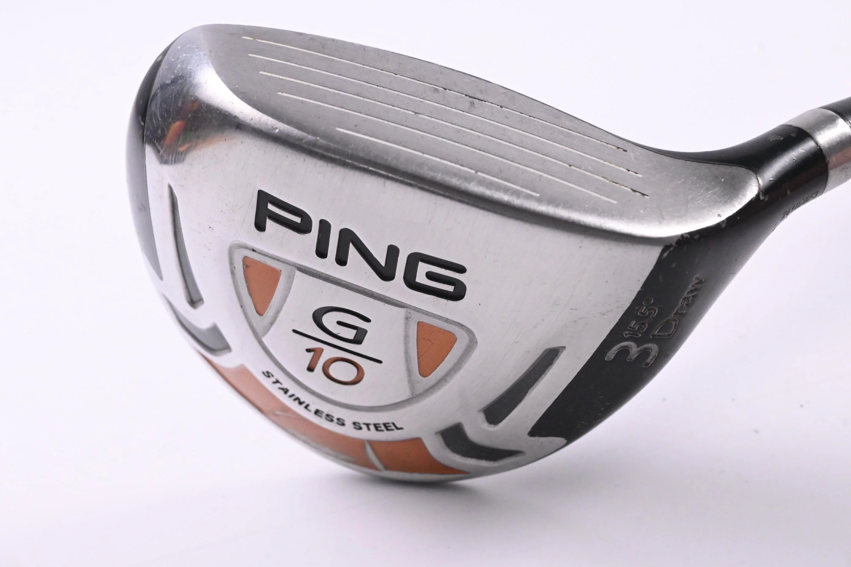 Ping G10 Draw #3 Wood / 15.5 Degree / Regular Flex Ping TFC 129 Shaft - Image 2
