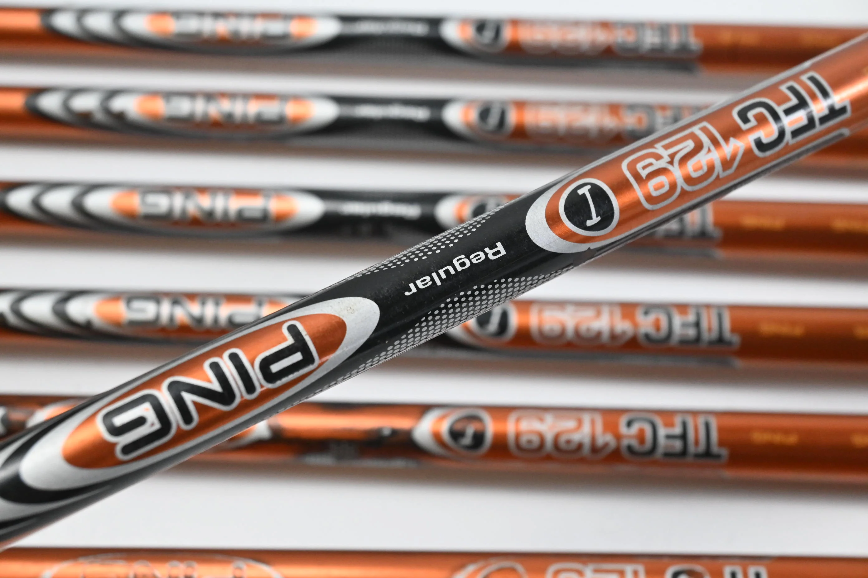 Ping G10 Irons / 5-PW+SW / White Dot / Regular Flex Ping TFC 129 Shafts - Image 6