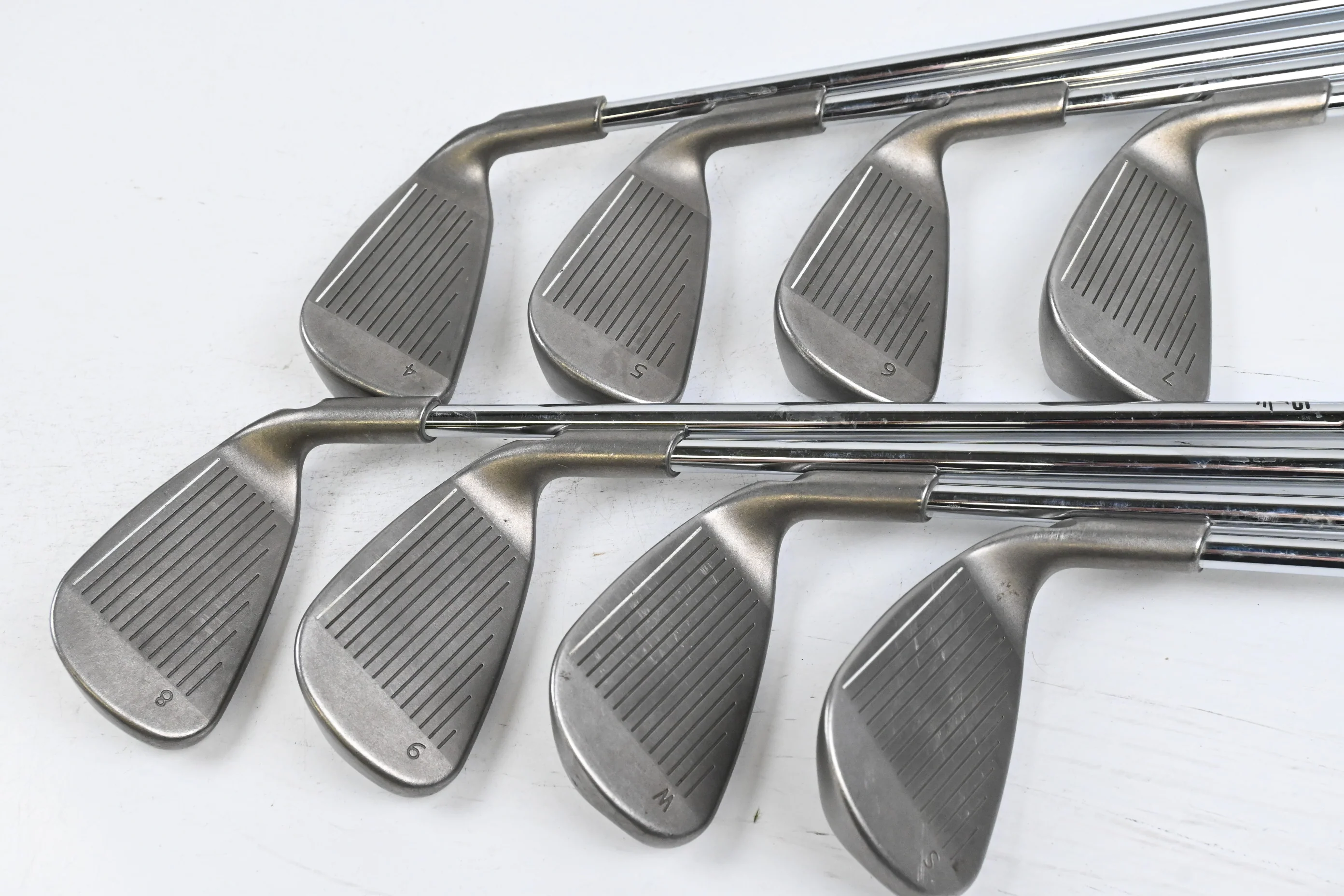 Left Hand Ping G10 Irons / 4-PW+SW / Black Dot / Regular Flex Ping AWT Shafts - Image 3