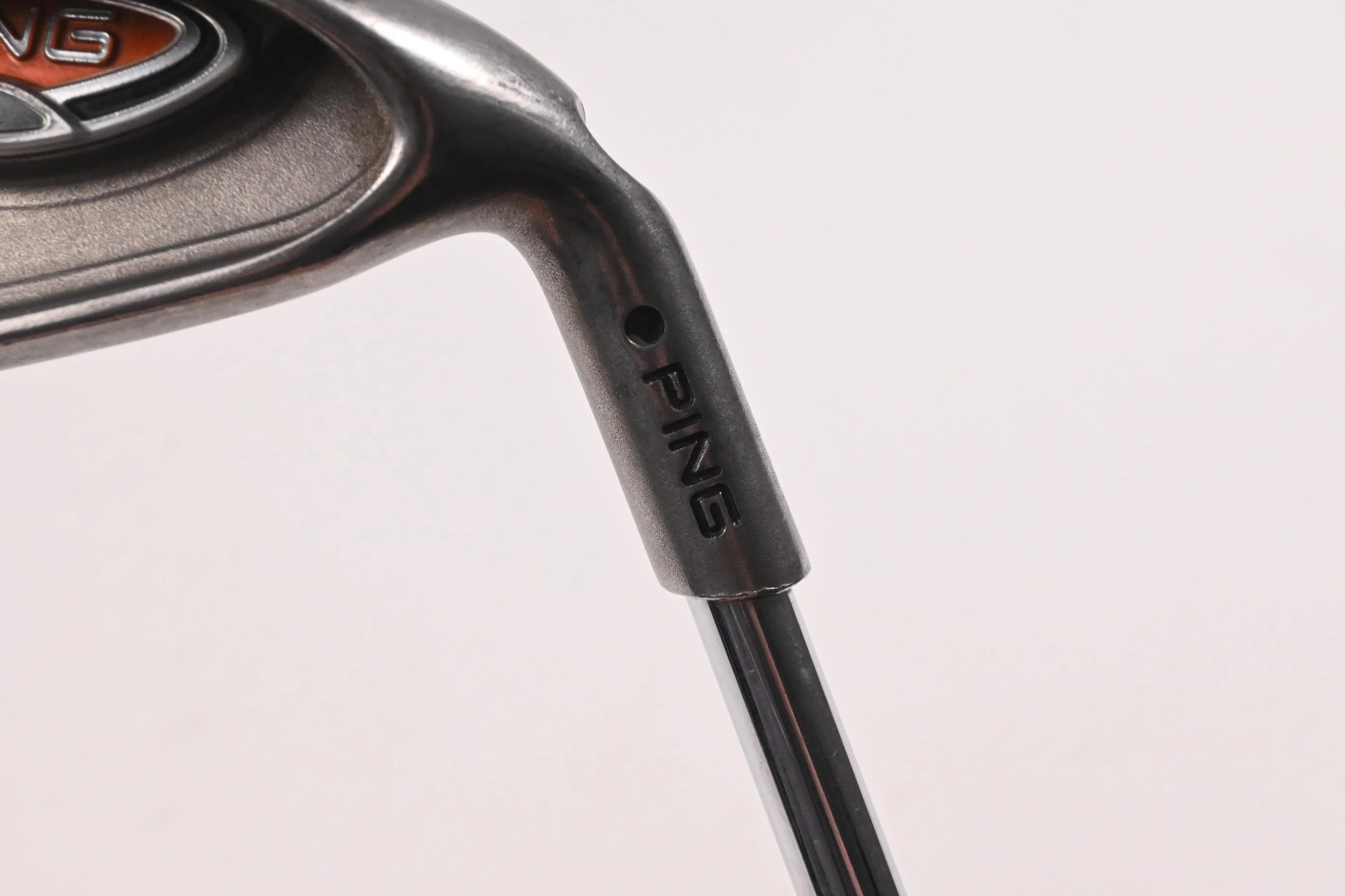 Ping G10 #6 Iron / Black Dot / Regular Flex Ping AWT Steel Shaft - Image 2
