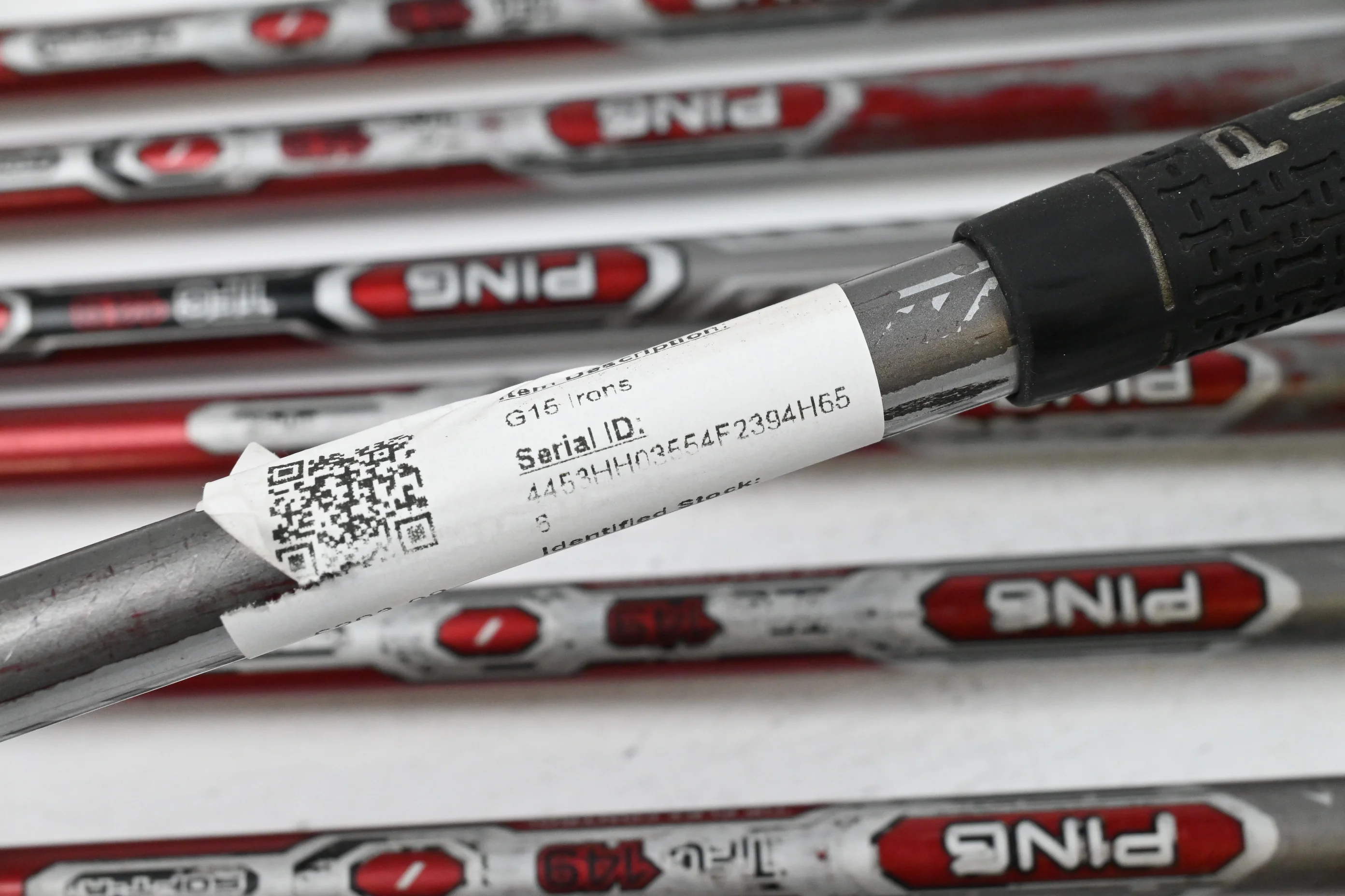 Ping G15 Irons / 5-PW+SW+LW / Yellow Dot / Regular Flex Ping TFC 149 Shafts - Image 6