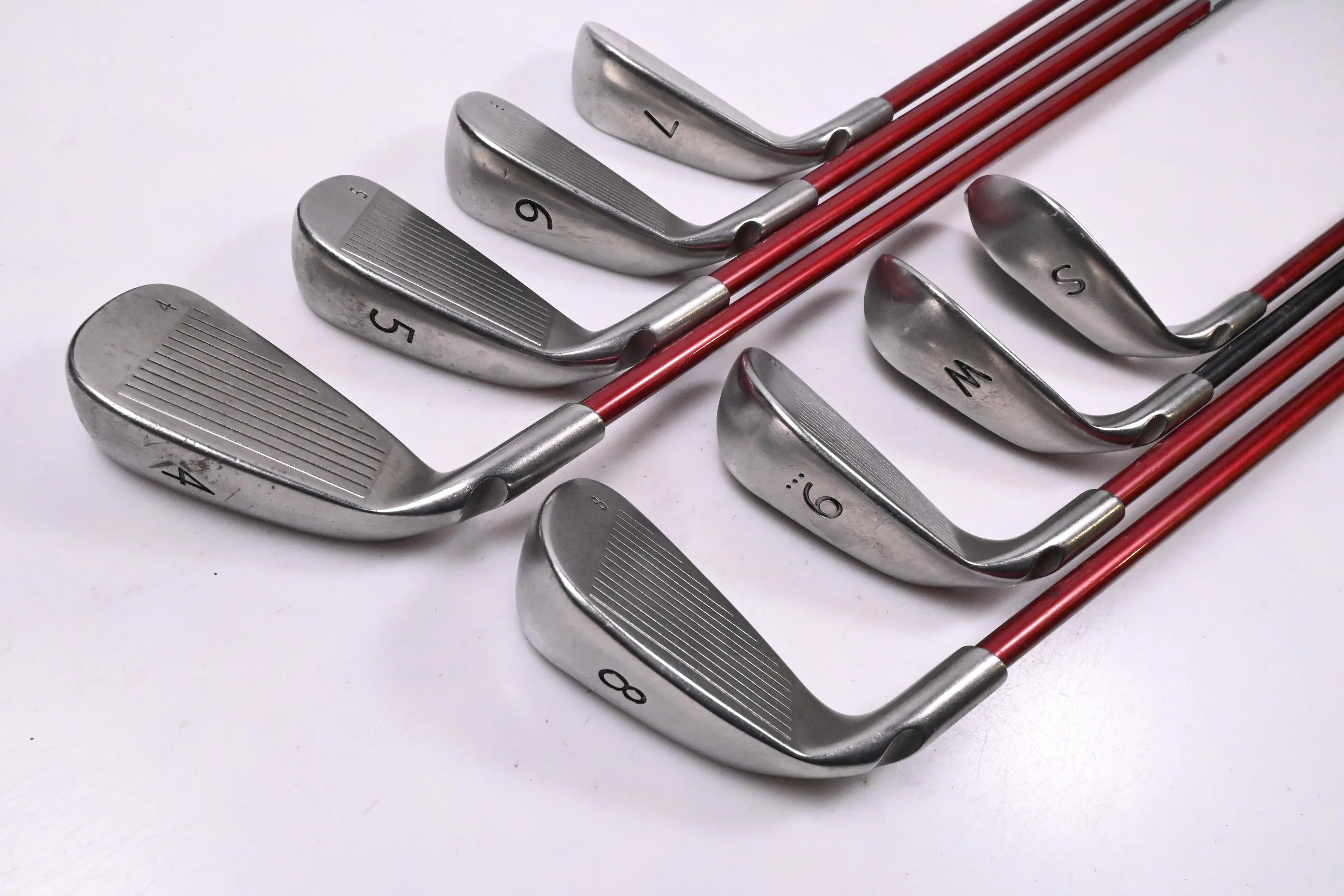 Ping G15 Irons / 4-PW+SW / Orange Dot / Regular Flex Ping TFC 149 Shafts - Image 4