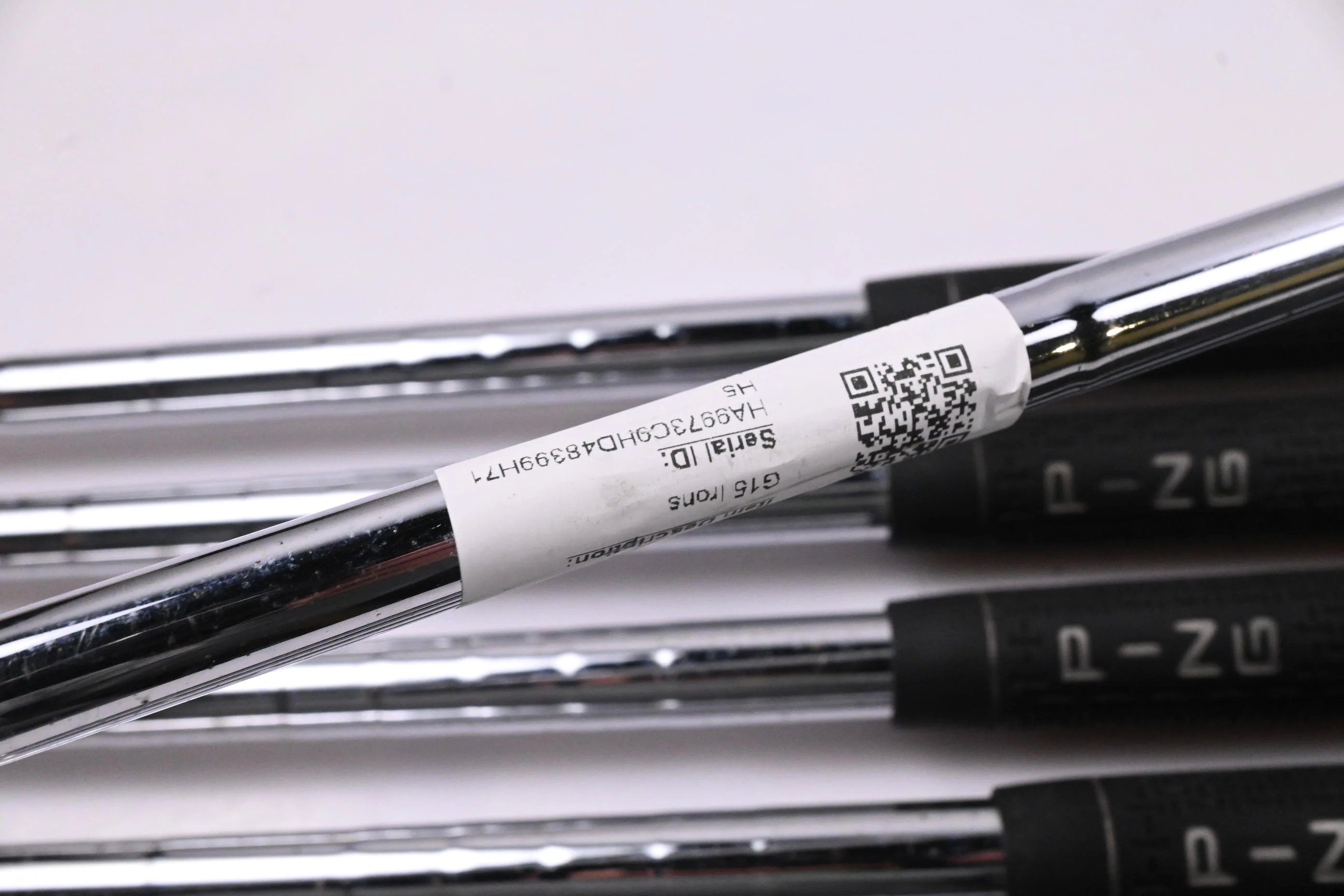 Ping G15 Irons / 4-PW+SW / Black Dot / Regular Flex Steel Shafts - Image 6
