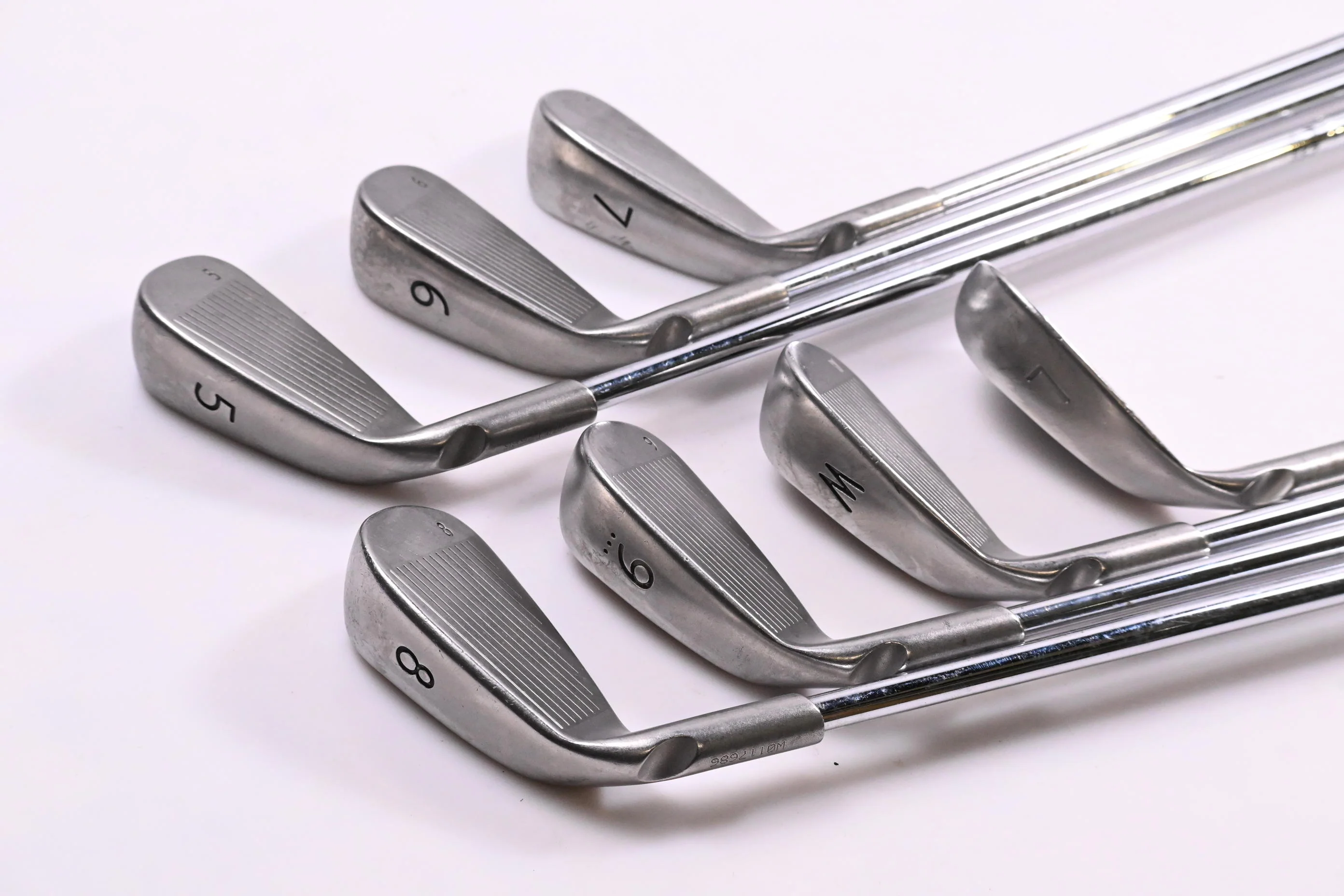 Ping G15 Irons / 5-PW+LW / Black Dot / Regular Flex Ping AWT Shafts - Image 4