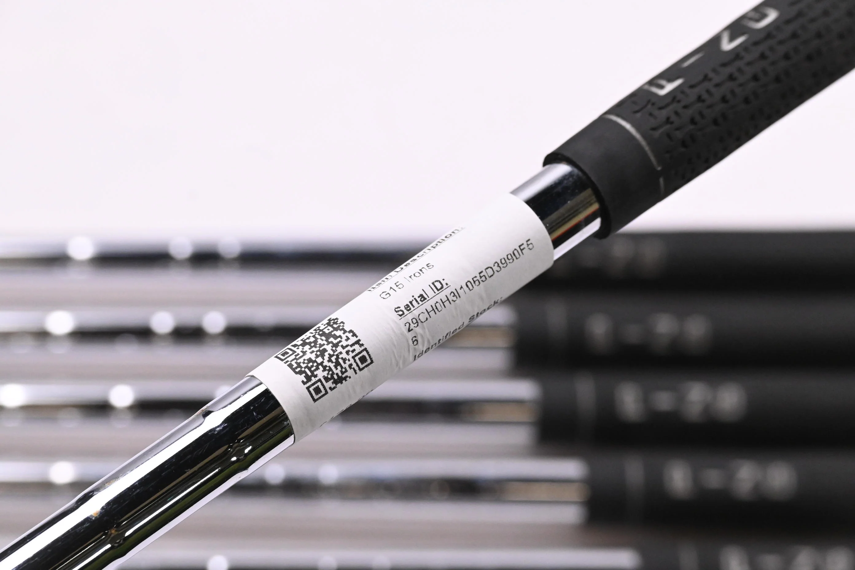 Ping G15 Irons / 5-PW+LW / Black Dot / Regular Flex Ping AWT Shafts - Image 6