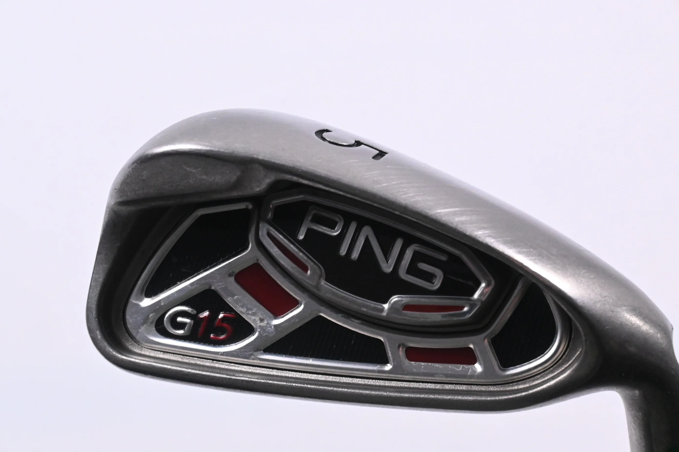 Ping G15 #5 Iron / 26 Degree / Green Dot / Regular Flex Ping AWT Shaft