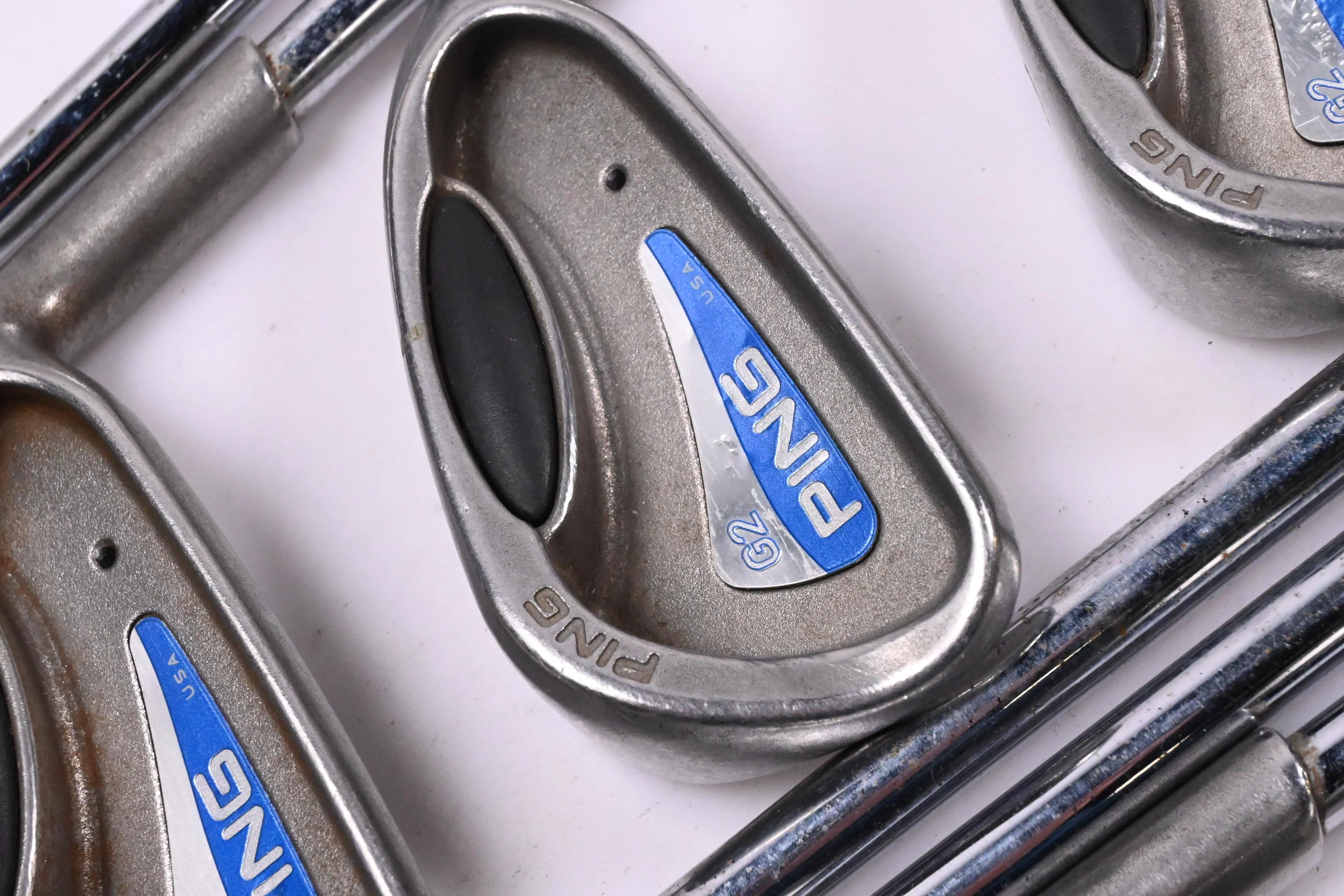 Ping G2 Irons / 3-PW+SW / Black Dot / Regular Flex Ping AWT Steel Shafts