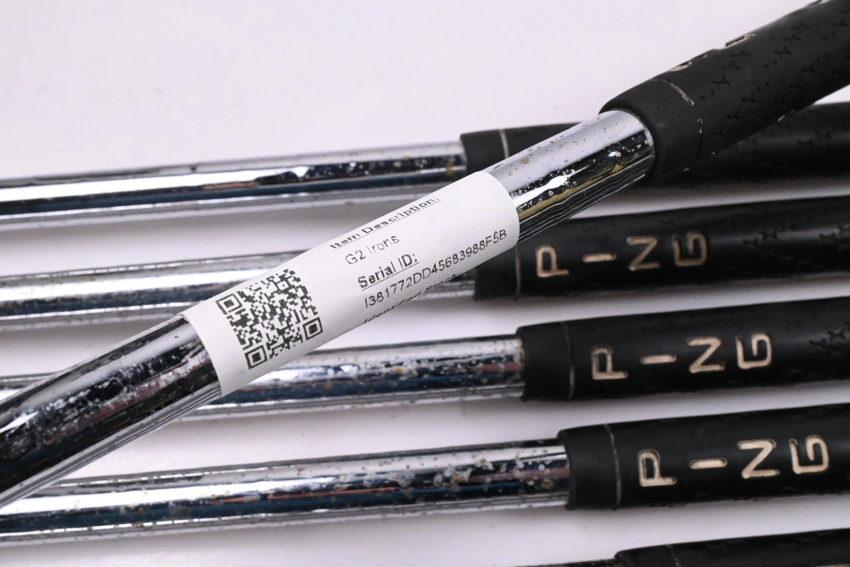 Ping G2 Irons / 3-PW+SW / Black Dot / Regular Flex Ping AWT Steel Shafts - Image 6