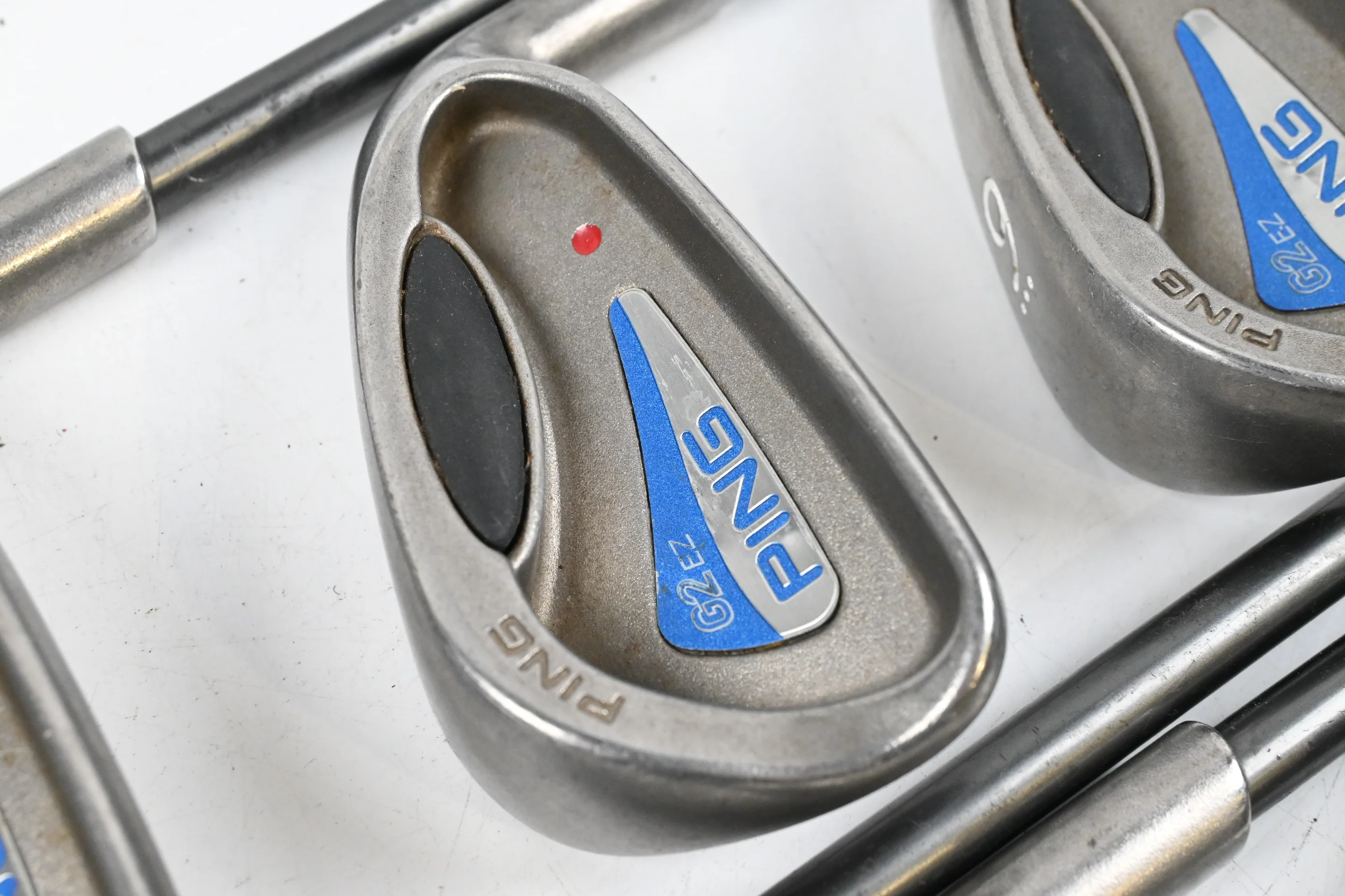 Ping G2 Irons / 7-PW+SW+LW / Red Dot / Senior Flex Ping TFC 100 Shafts