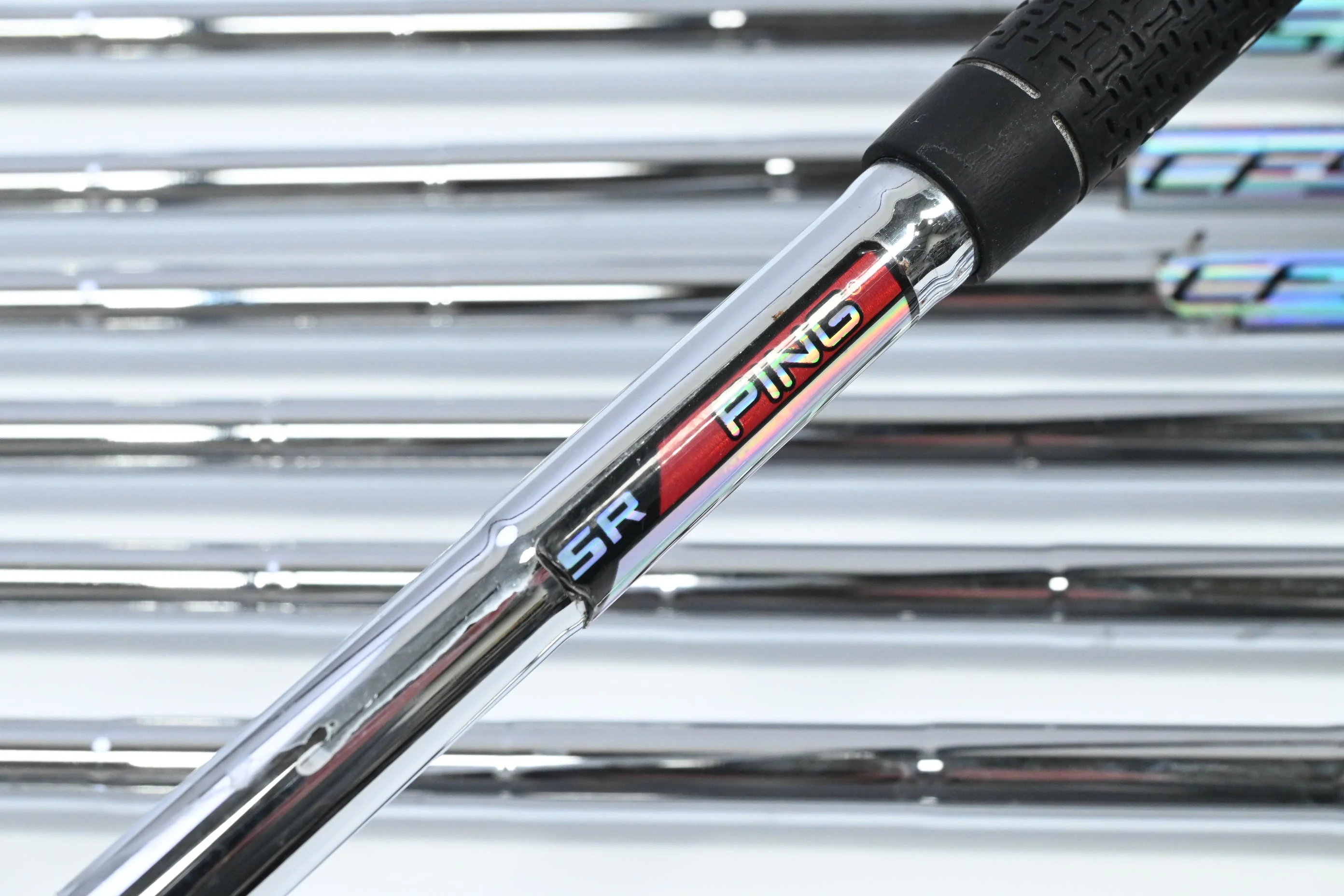 Ping G20 Irons / 4-PW+UW / Green Dot / Senior Flex Ping CFS Shafts - Image 5