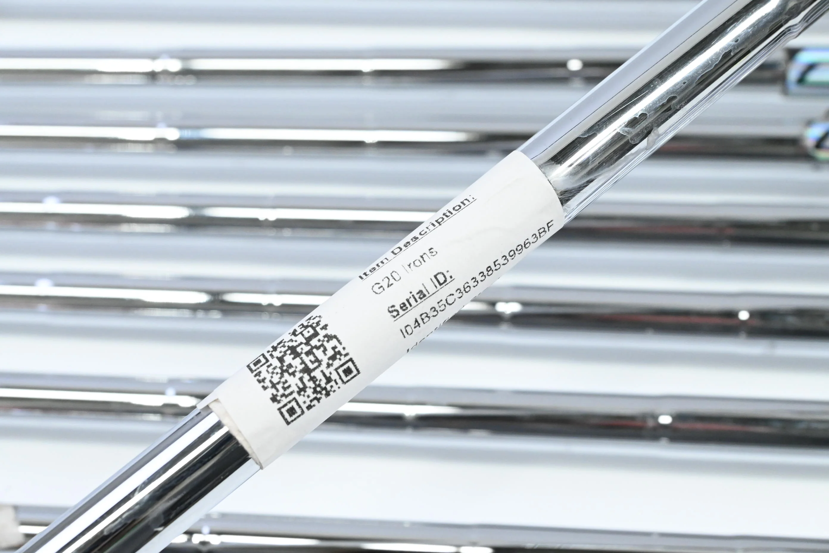 Ping G20 Irons / 4-PW+UW / Green Dot / Senior Flex Ping CFS Shafts - Image 6