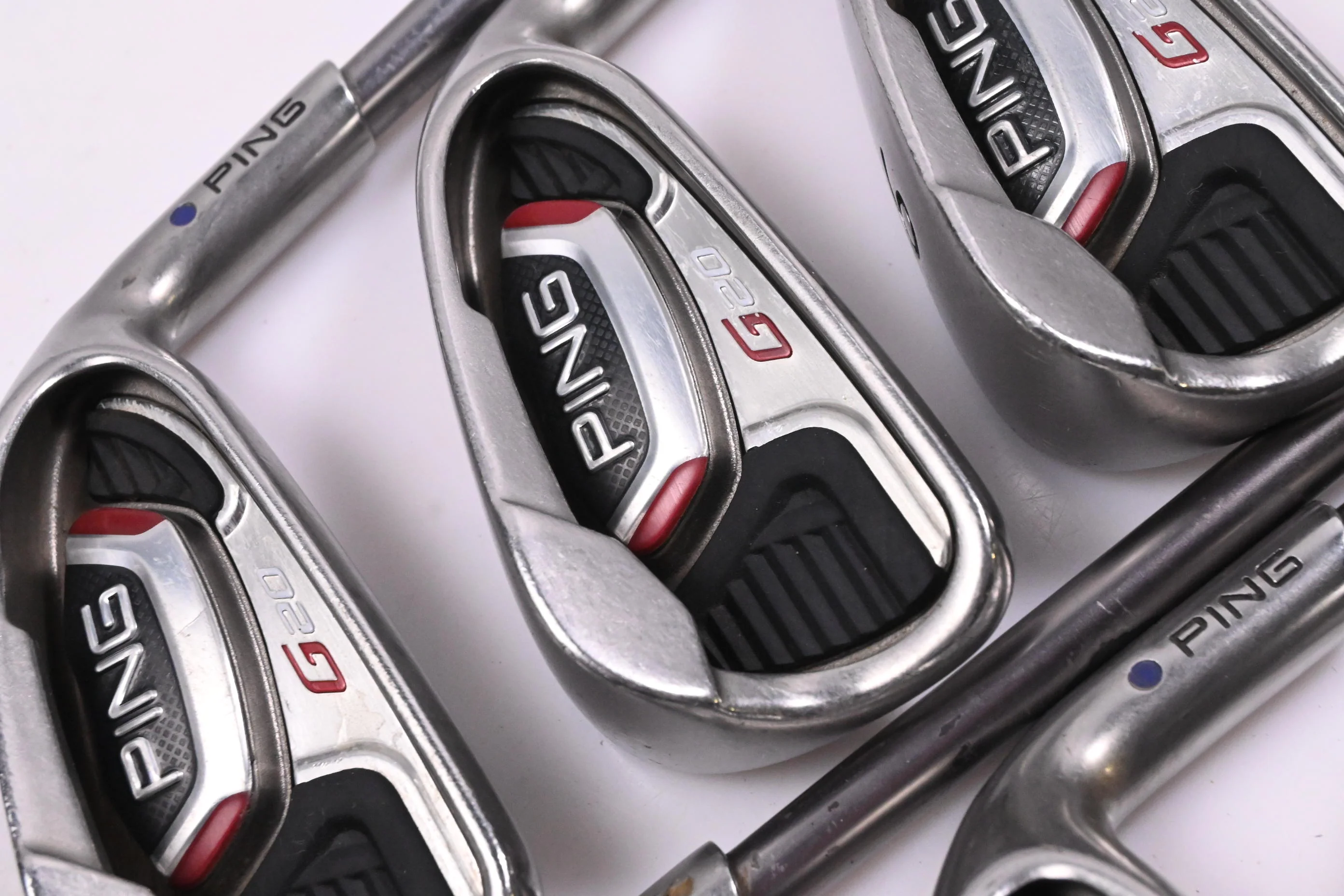 Ping G20 Irons / 4-9i / Blue Dot / Senior Flex Ping TFC 169 Shafts