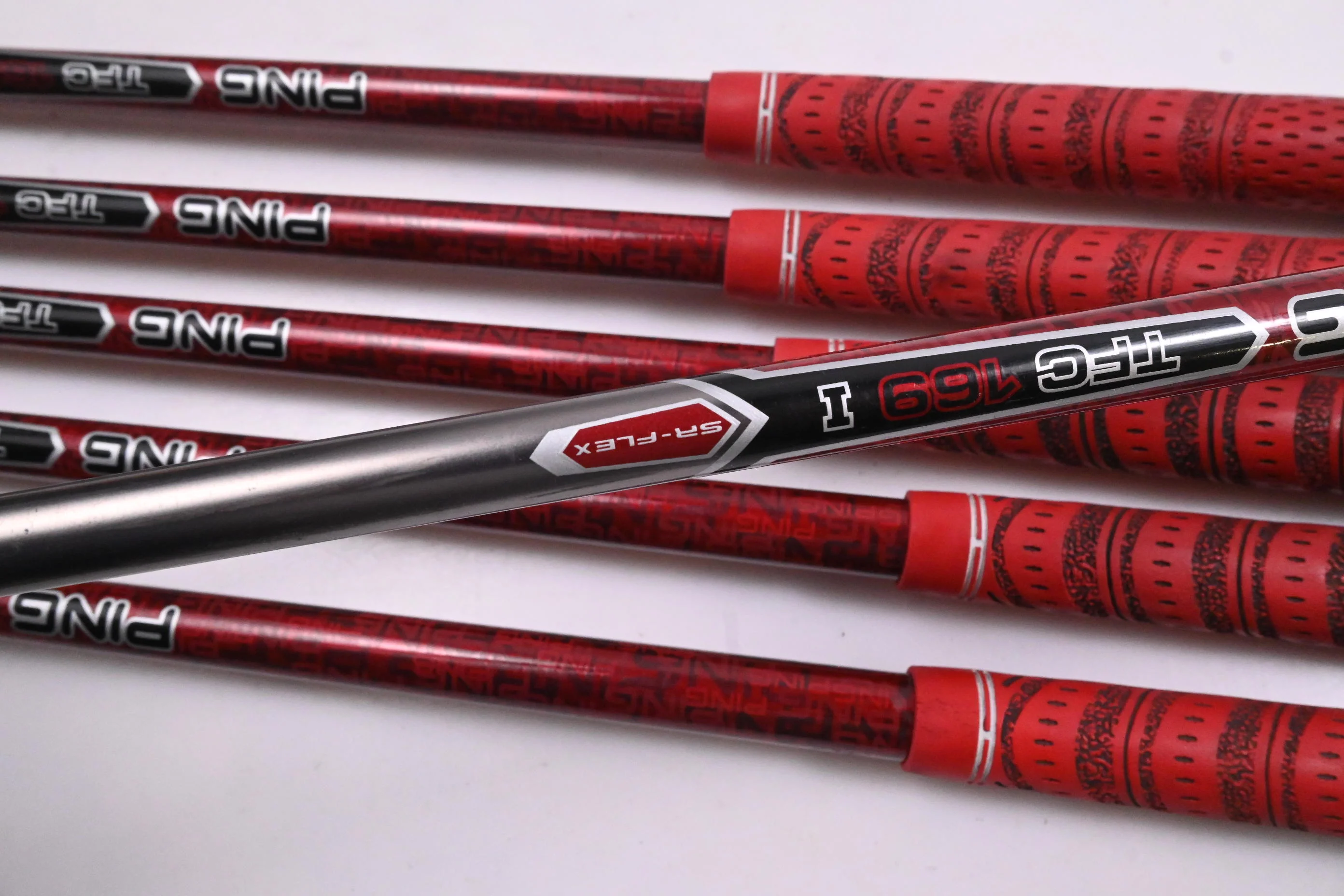 Ping G20 Irons / 4-9i / Blue Dot / Senior Flex Ping TFC 169 Shafts - Image 5