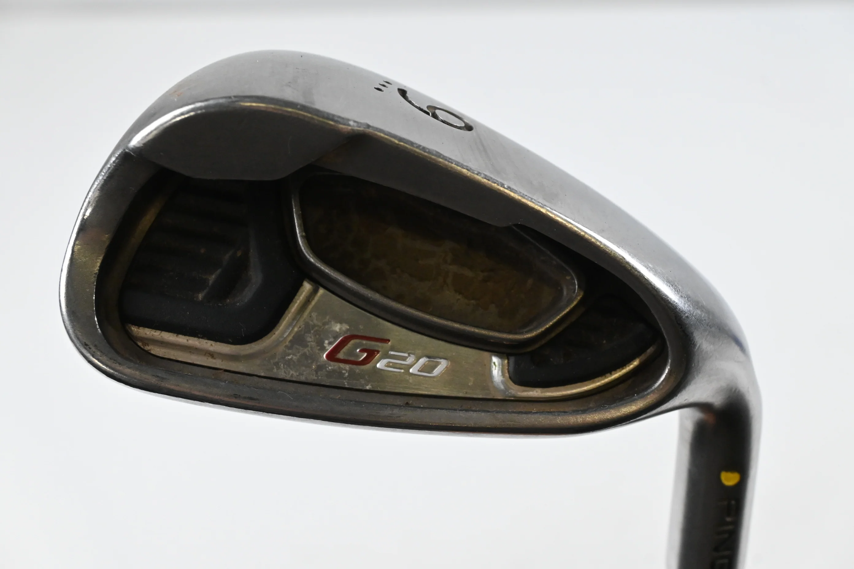 Ping G20 #9 Iron / Yellow Dot / Regular Flex Ping TFC 169 Shaft