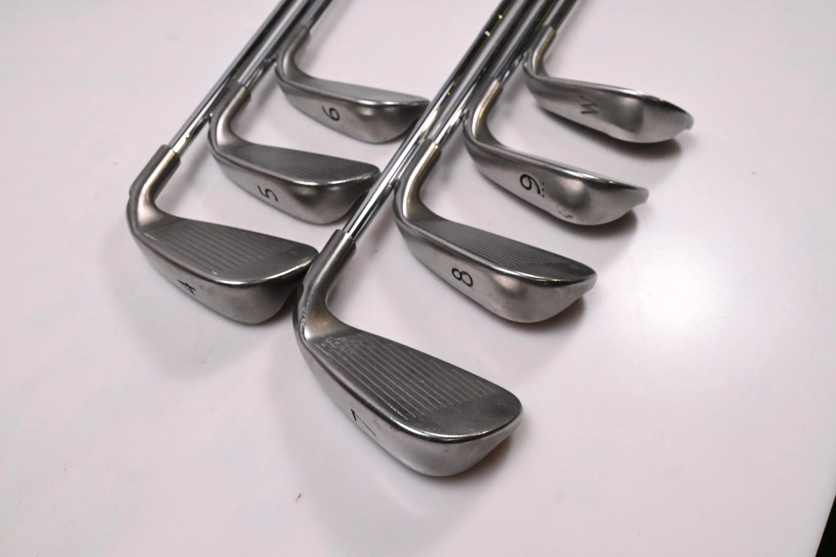 Left Hand Ping G25 Irons / 4-PW / Green Dot / Regular Flex Ping CFS Shafts - Image 4