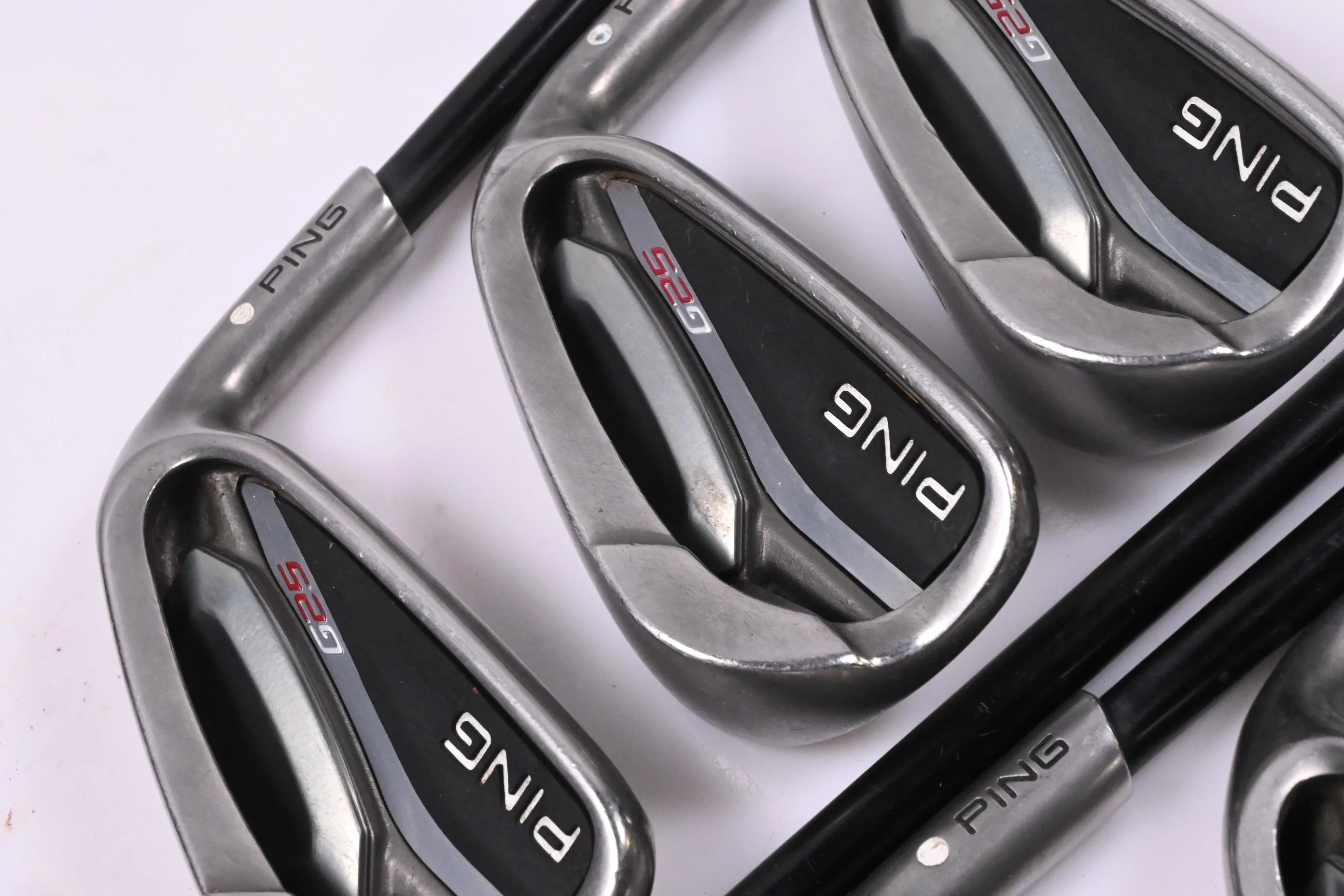 Ping G25 Irons / 6-PW+GW+SW / White Dot / Senior Flex Ping TFC 189 Shafts
