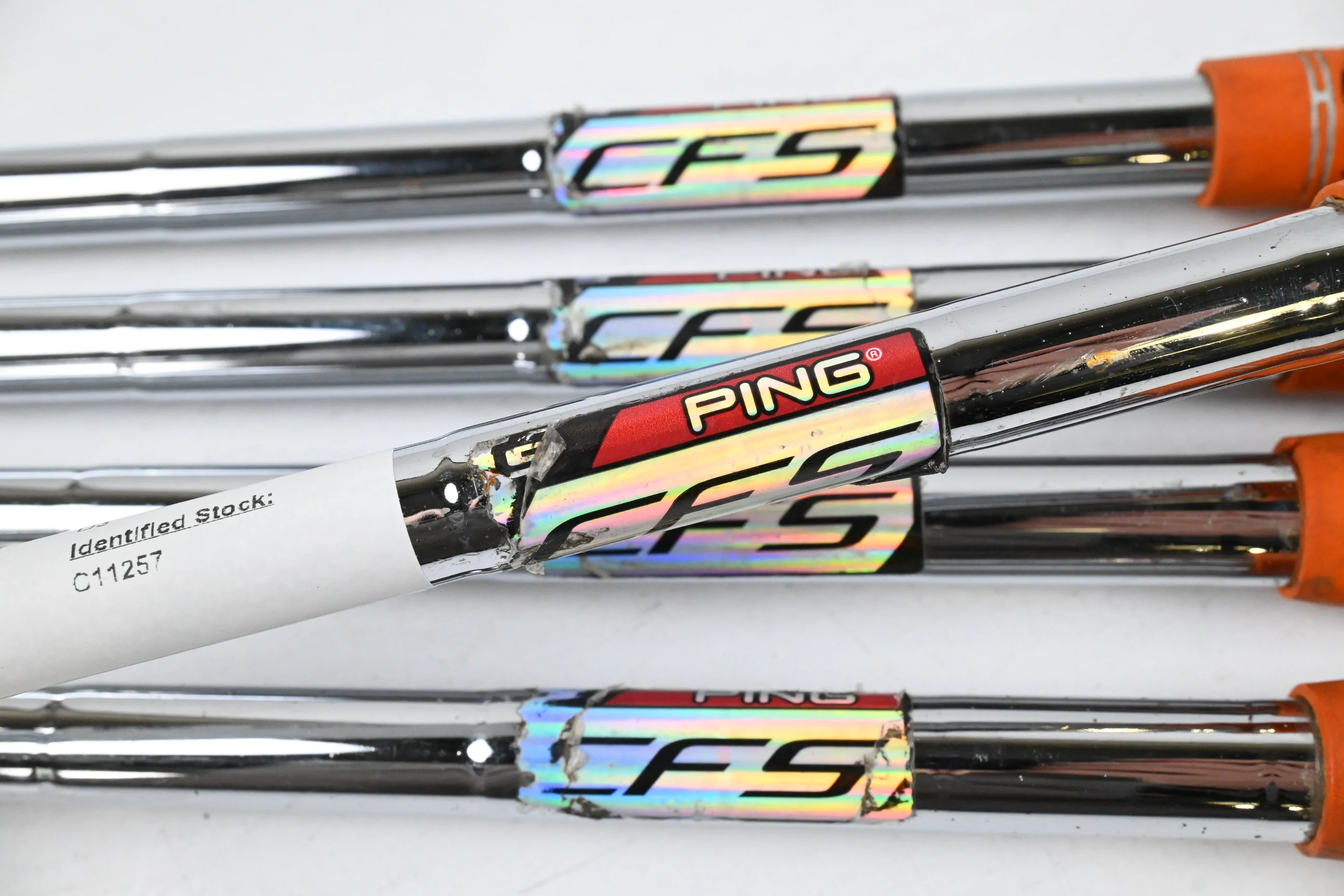 Ping G25 Irons / 5-9i / Wite Dot / Stiff Flex Ping CFS Shafts - Image 5