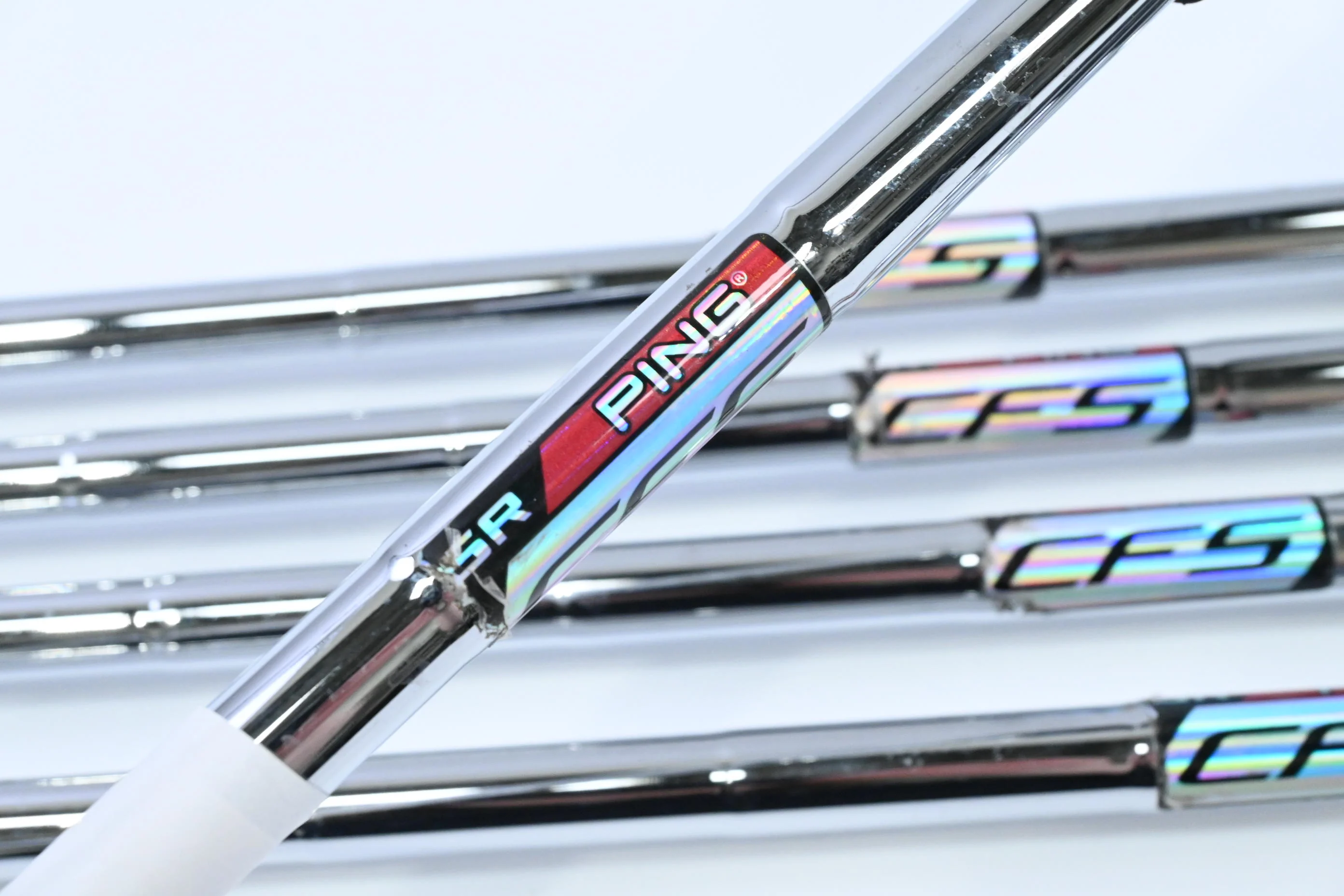 Ping G25 Irons / 6-PW / Green Dot / Senior Flex Ping CFS Shafts - Image 5