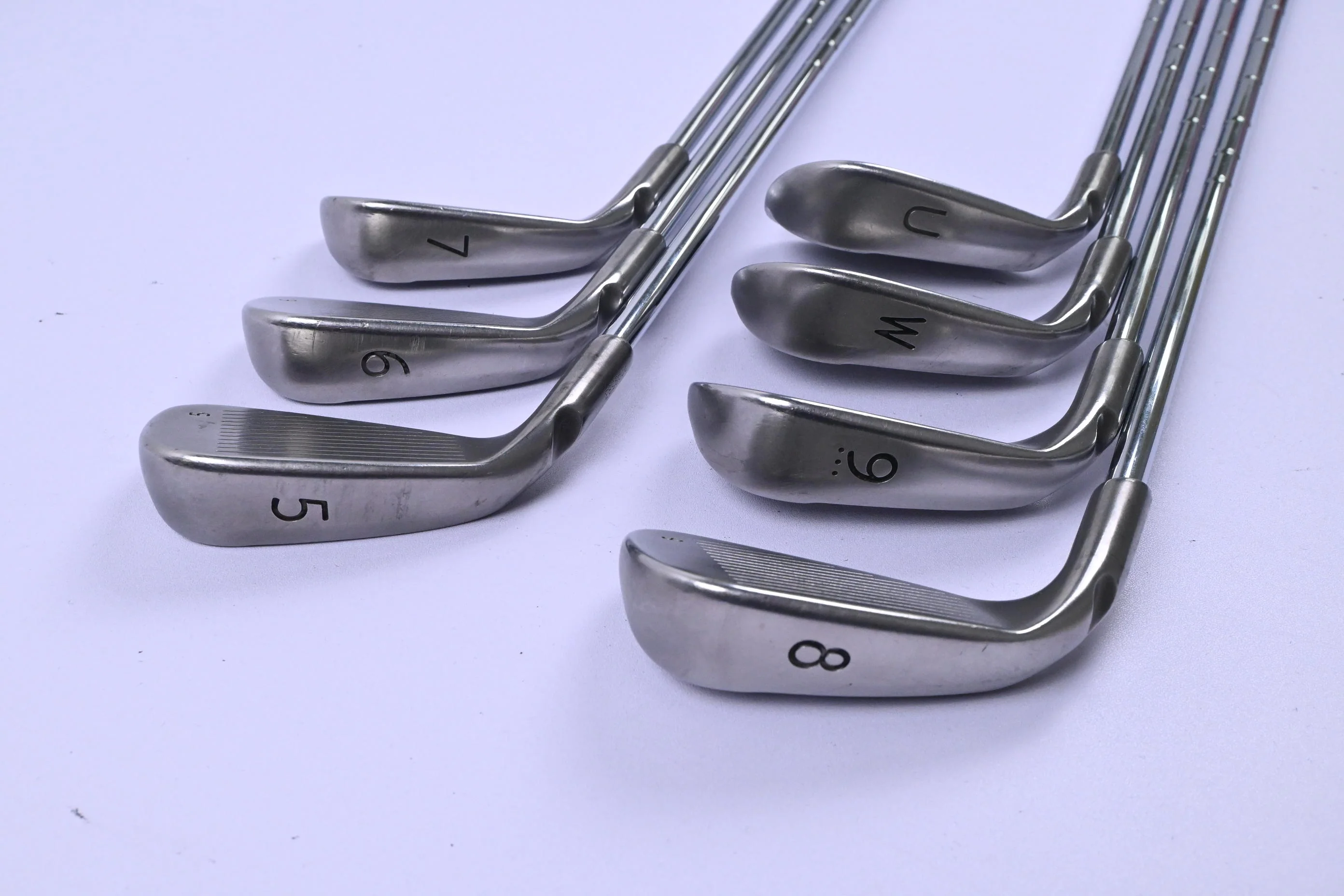 Ping G25 Irons / 5-PW+GW / Purple Dot / Regular Flex Ping CFS Shafts - Image 4