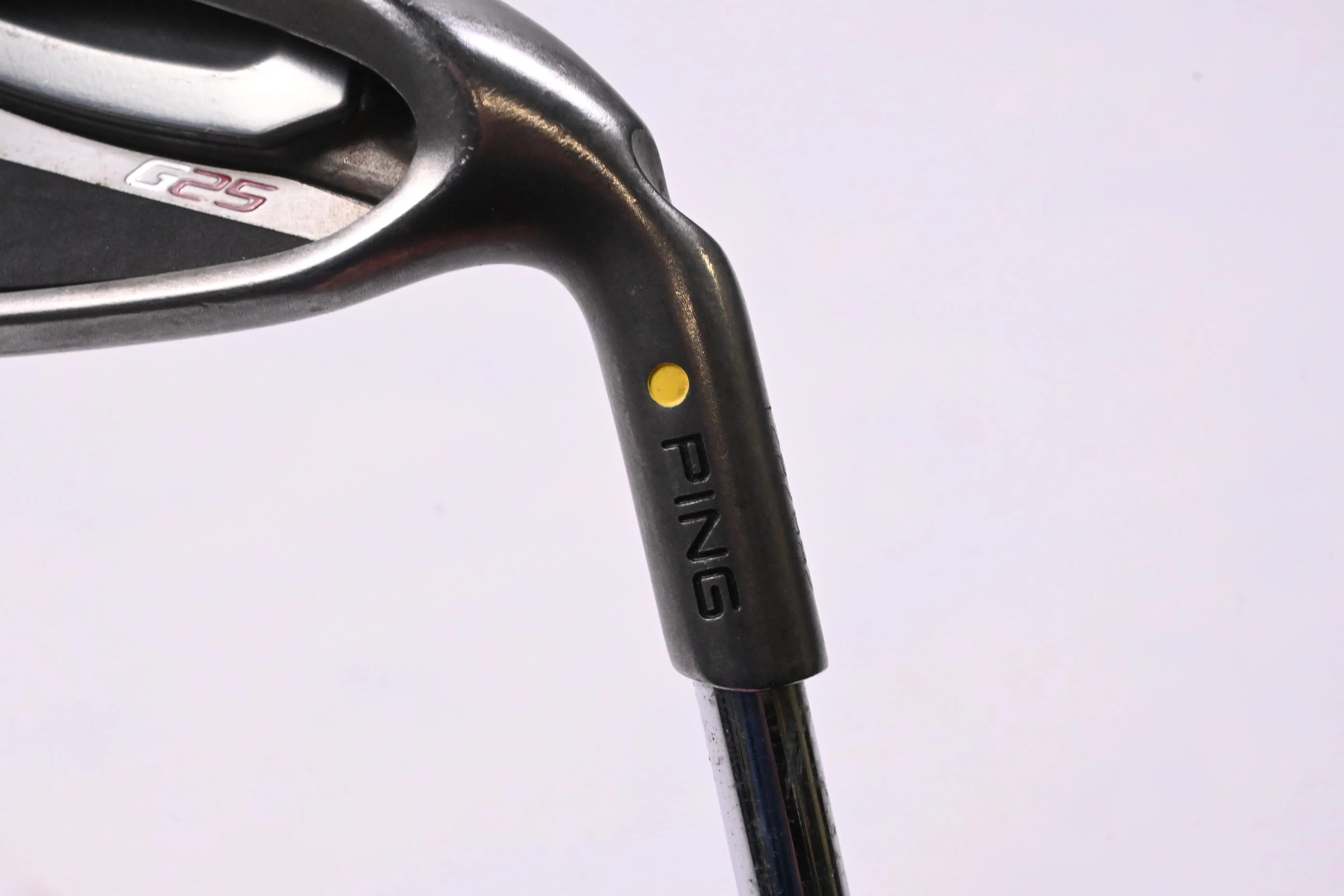 Ping G25 #7 Iron / 32 Degree / Yellow Dot / Regular Flex Ping CFS Shaft - Image 2