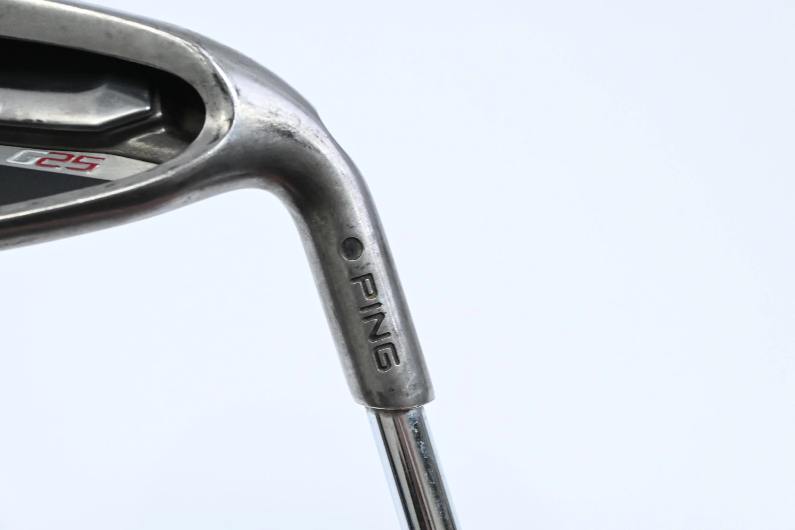 Ping G25 #9 Iron / Black Dot / Regular Flex Ping CFS Shaft - Image 2