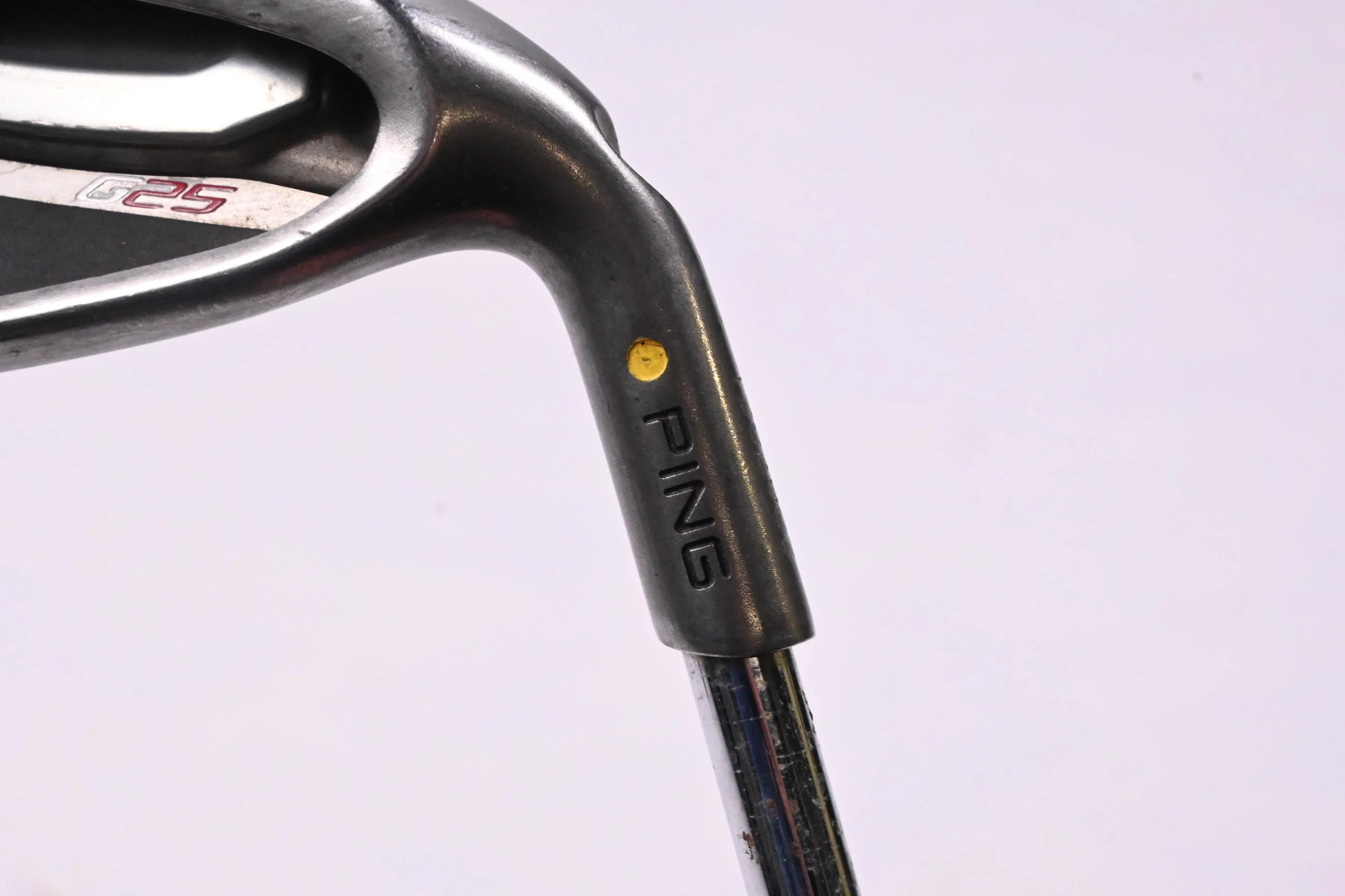 Ping G25 #8 Iron / 36 Degree / Yellow Dot / Regular Flex Ping CFS Shaft - Image 2