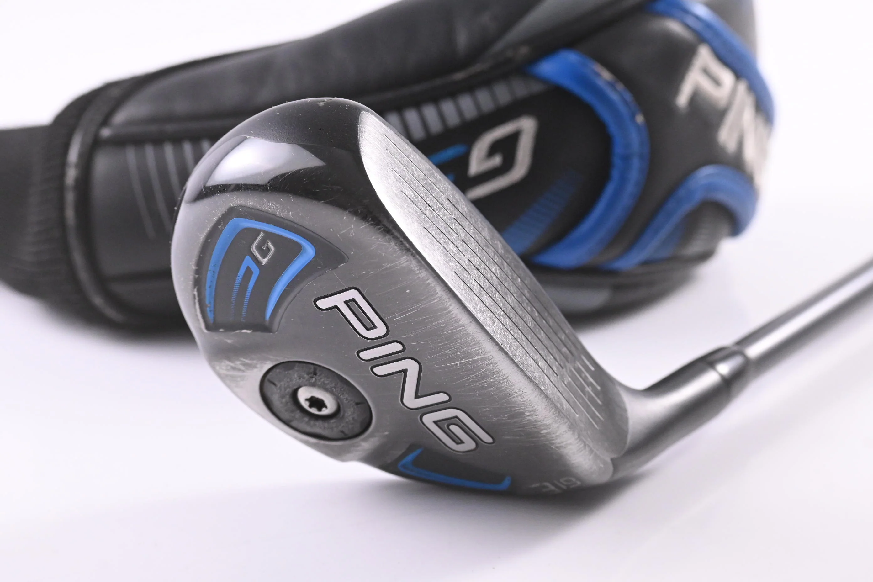 Ping G #3 Hybrid / 19 Degree / Stiff Flex Ping Alta Blue 70 Shaft