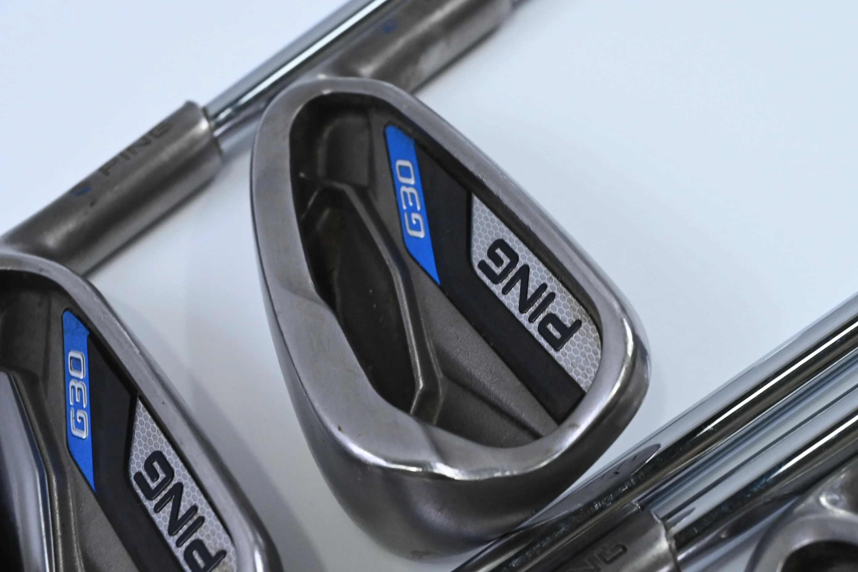 Ping G30 Irons / 6-PW / Blue Dot / Senior Flex Ping CFS Distance Shafts
