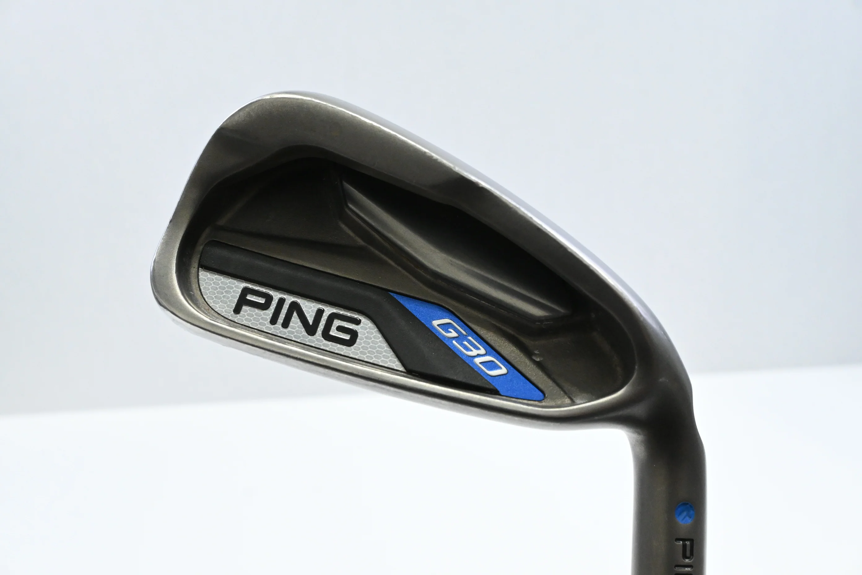 Ping G30 #4 Iron / 21 Degree / Blue Dot / Stiff Flex Ping CFS Distance Shaft