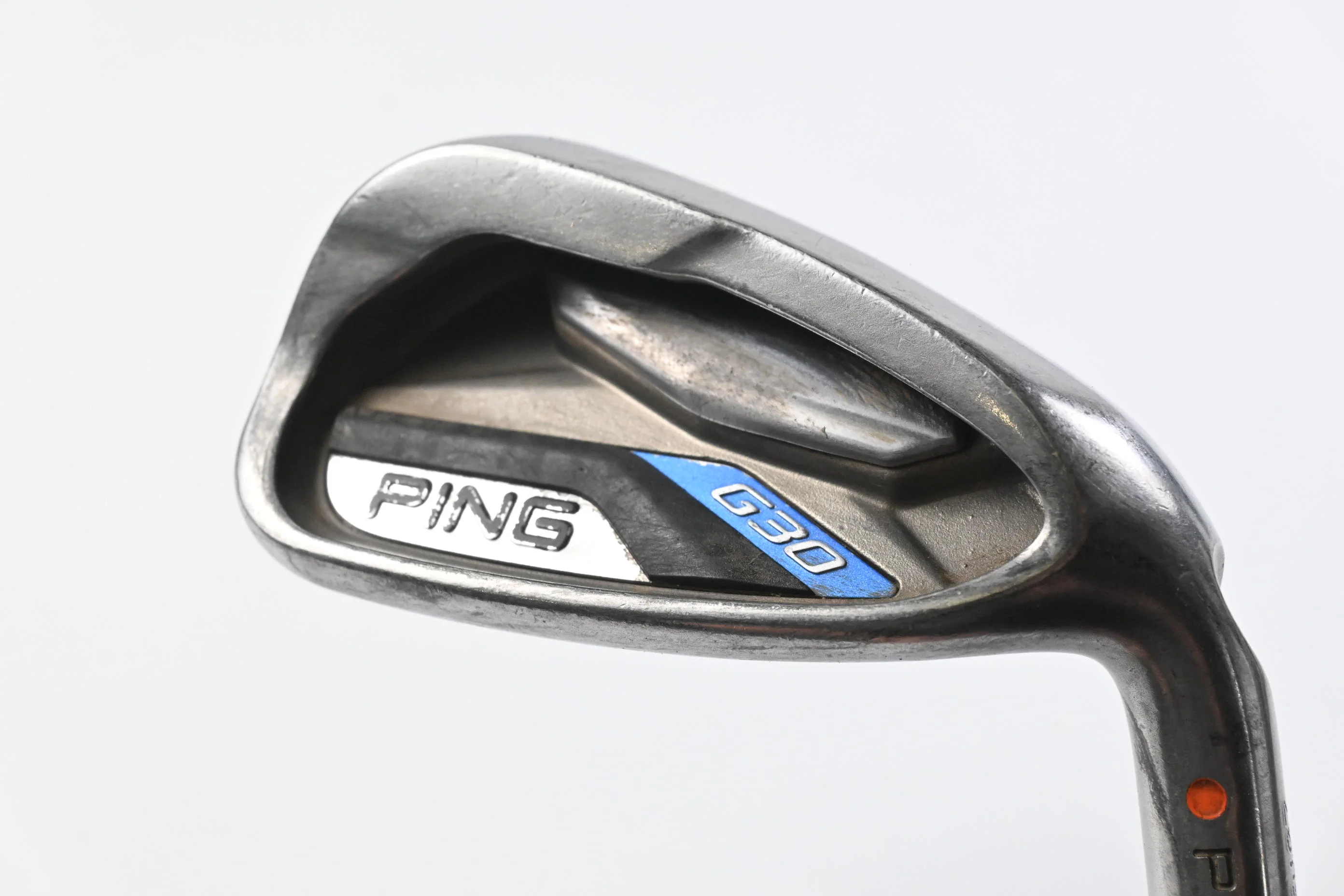Ping G30 #9 Iron / Orange Dot / Regular Flex Ping CFS Distance Shaft