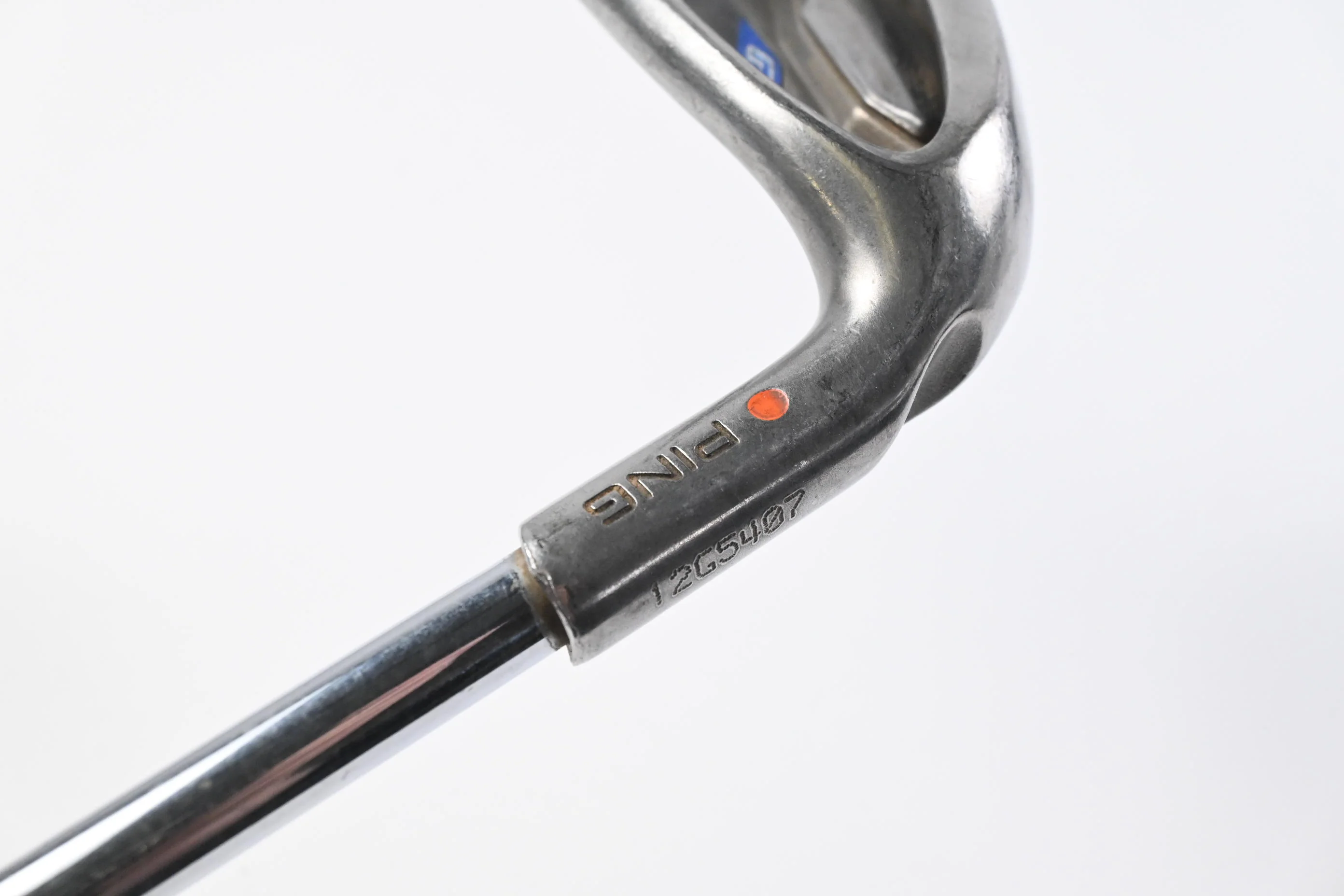 Ping G30 #9 Iron / Orange Dot / Regular Flex Ping CFS Distance Shaft - Image 2
