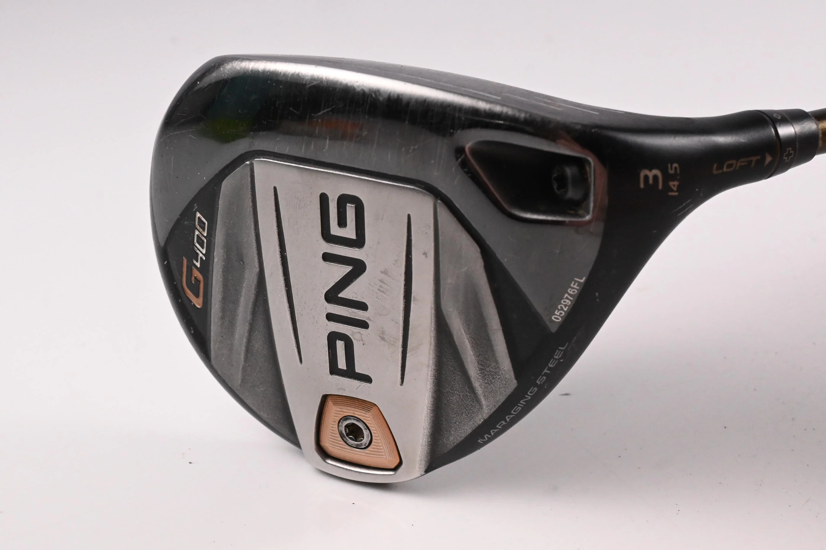 Ping G400 #3 Wood / 14.5 Degree / Regular Flex Ping Alta CB 65 Shaft - Image 2