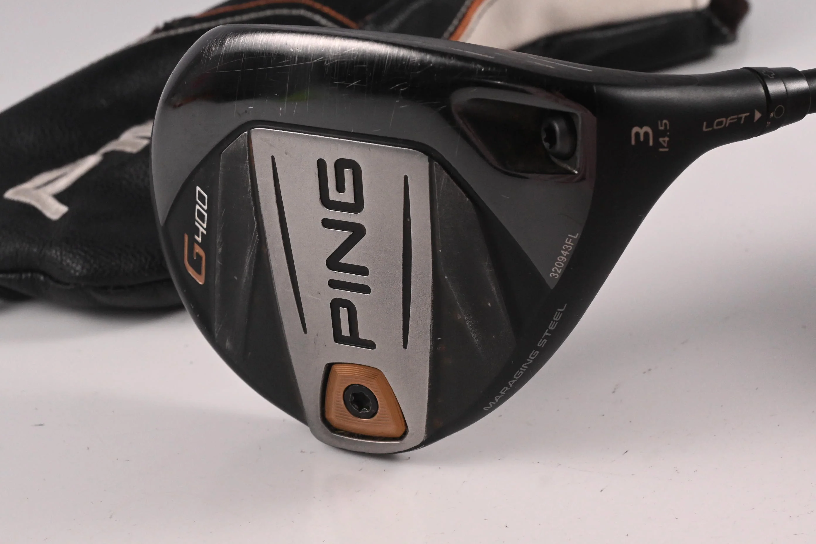 Ping G400 #3 Wood / 14.5 Degree / X-Flex HZRDUS Yellow 76 Shaft - Image 2