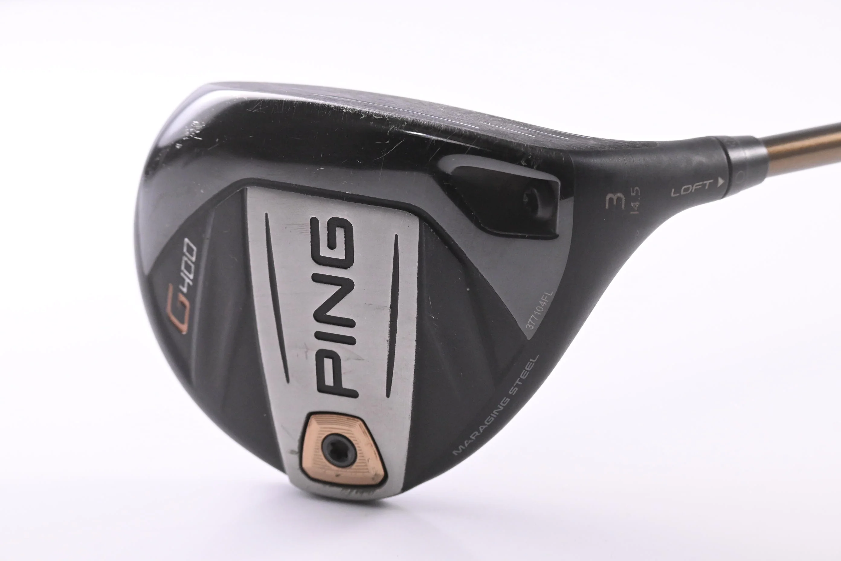 Ping G400 #3 Wood / 14.5 Degree / Regular Flex Ping Alta CB 55 Shaft - Image 2