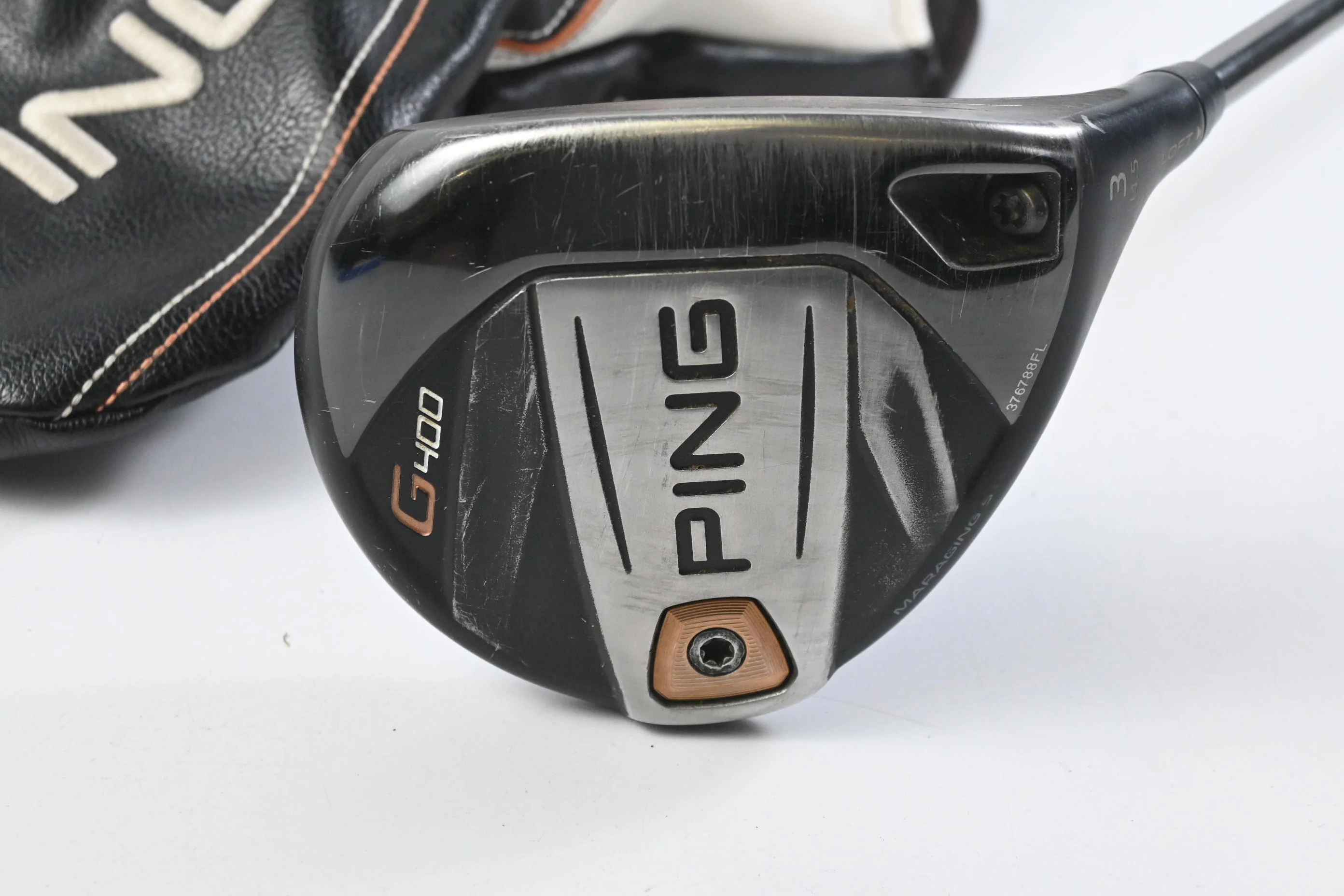Ping G400 #3 Wood / 14.5 Degree / Stiff Flex Ping Tour Chrome 75 Shaft - Image 2