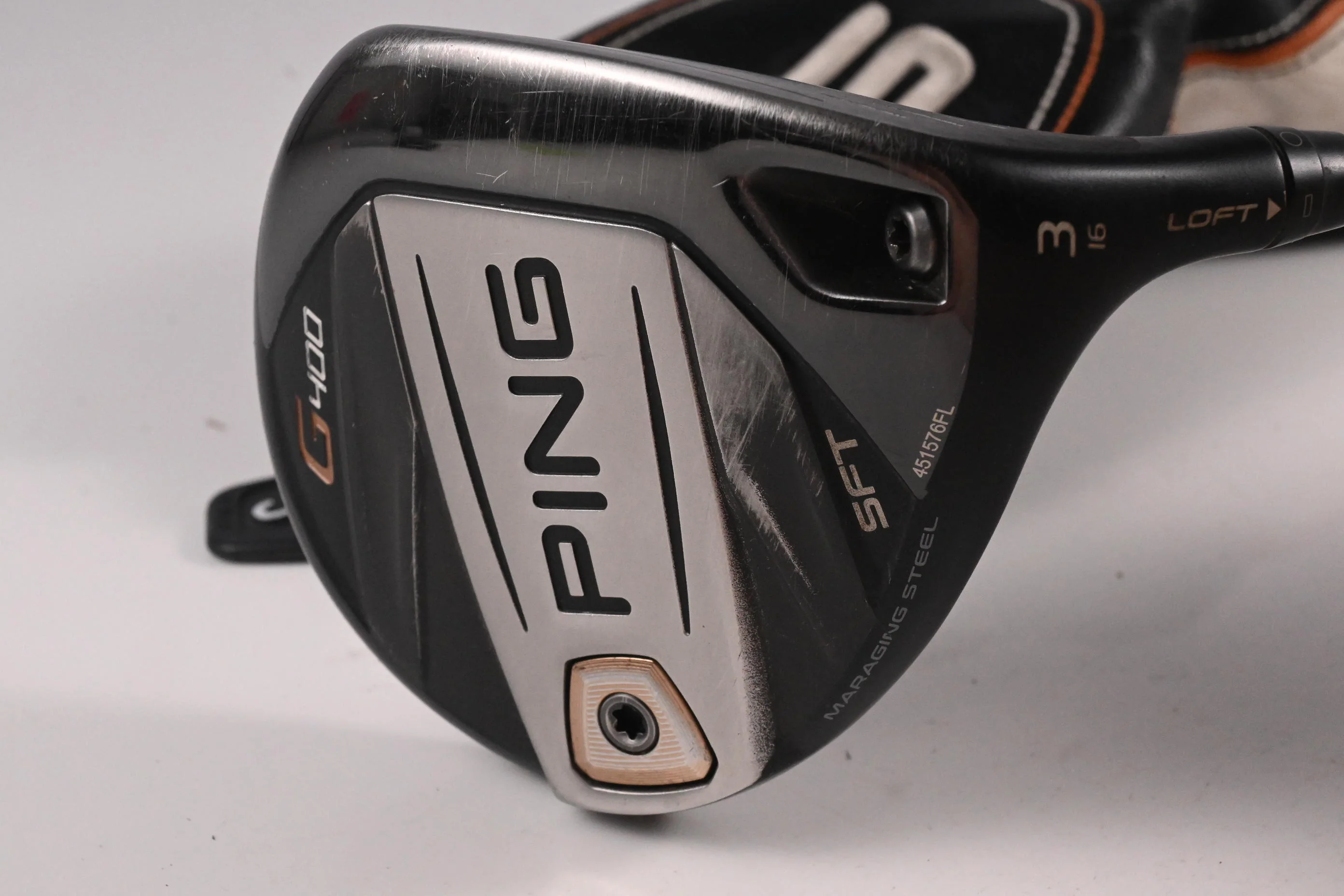 Ping G400 SFT #3 Wood / 16 Degree / Stiff Flex Ping Alta CB 65 Shaft - Image 2