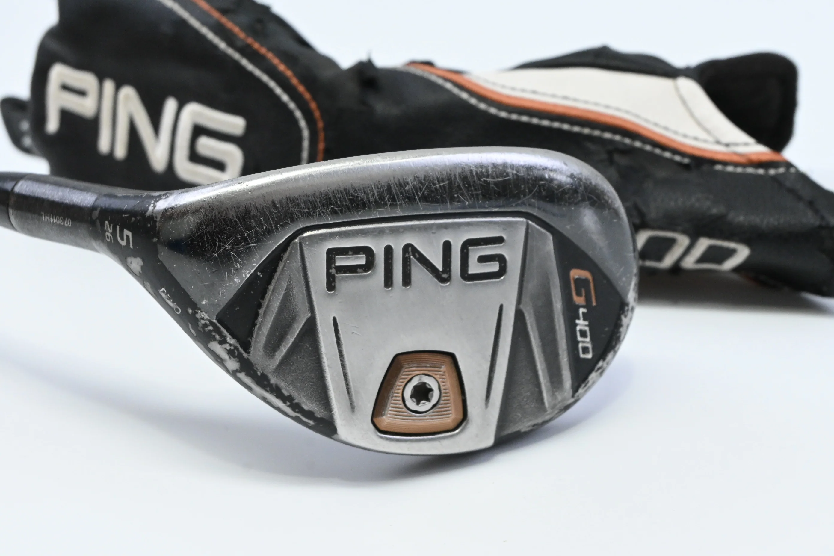 Left Hand Ping G400 #5 Hybrid / 26 Degree / Senior Flex Ping TFC 80 Shaft - Image 2