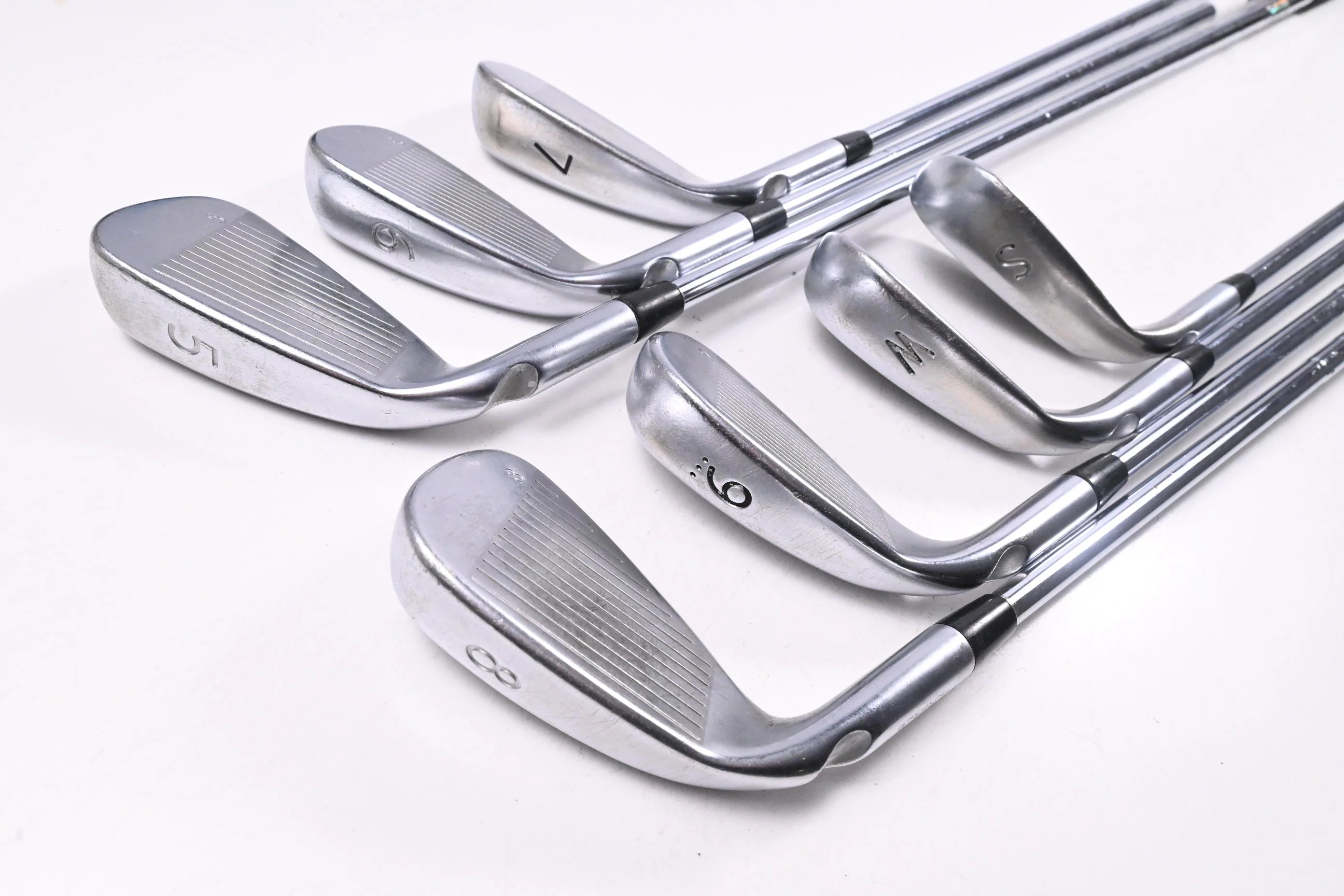 Ping G400 Irons / 5-PW+SW / Red Dot / Senior Flex Ping CFS Distance Shafts - Image 4