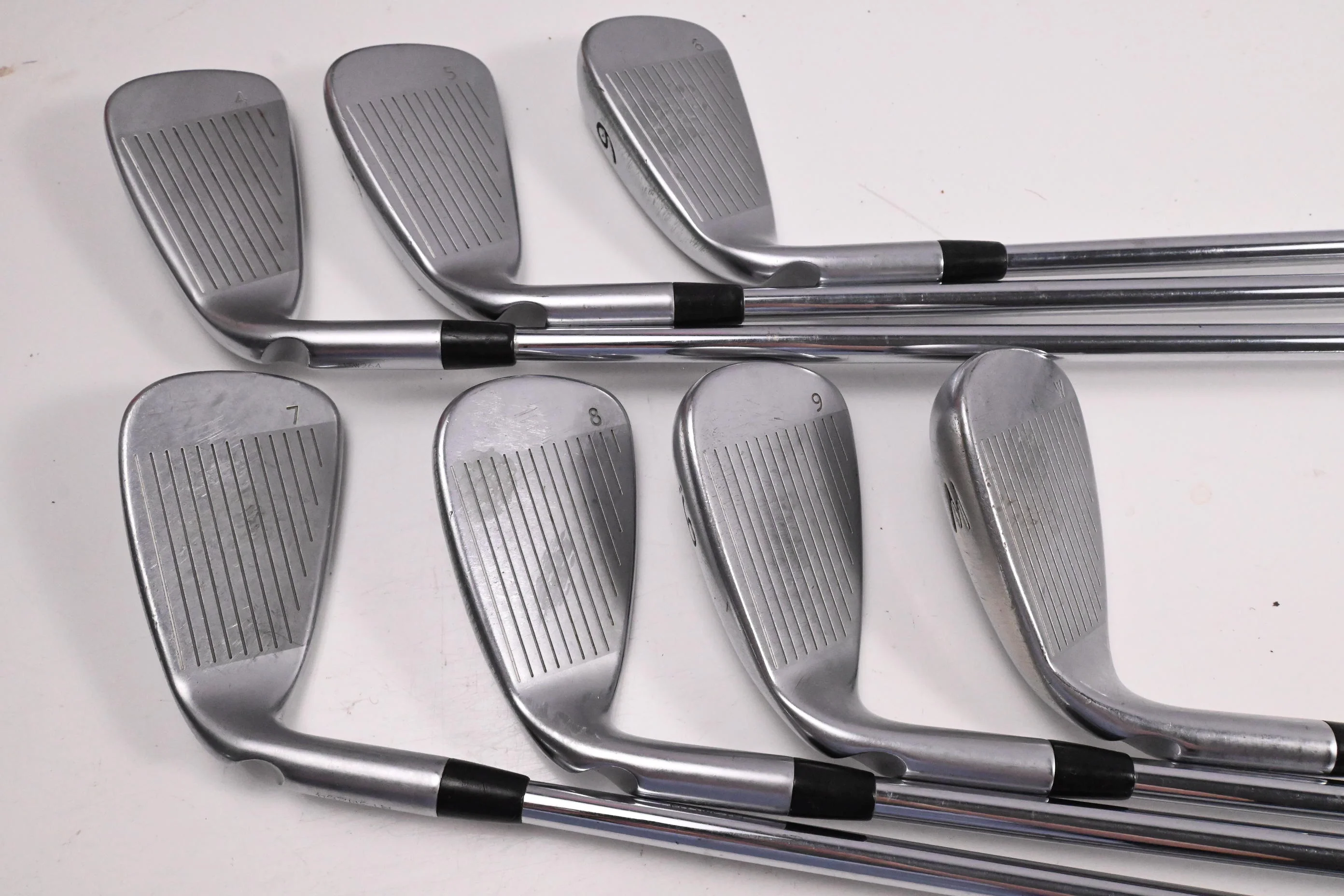 Ping G400 Irons / 4-PW / Blue Dot / Regular Flex Ping AWT 2.0 Shafts - Image 4
