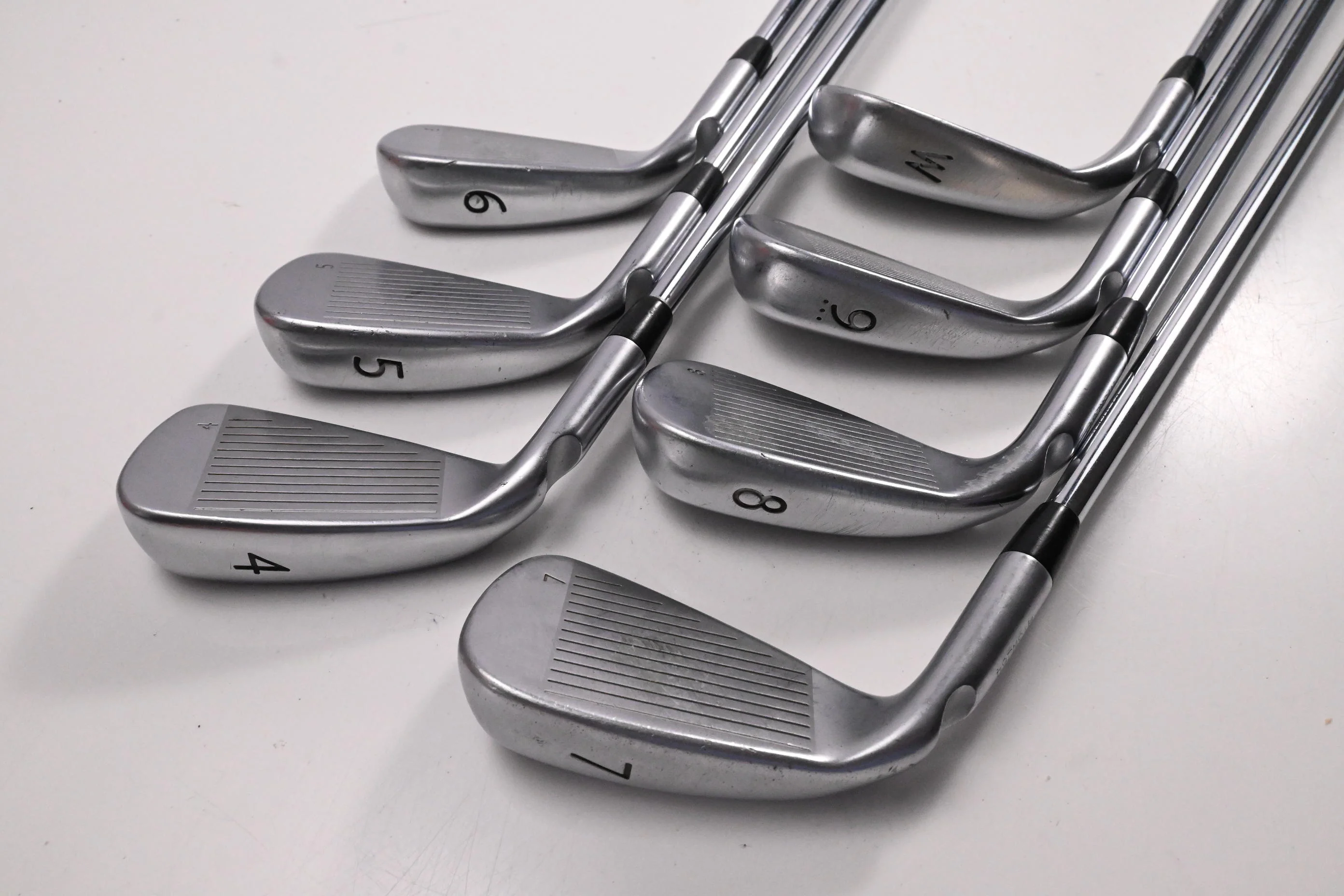 Ping G400 Irons / 4-PW / Blue Dot / Regular Flex Ping AWT 2.0 Shafts - Image 5
