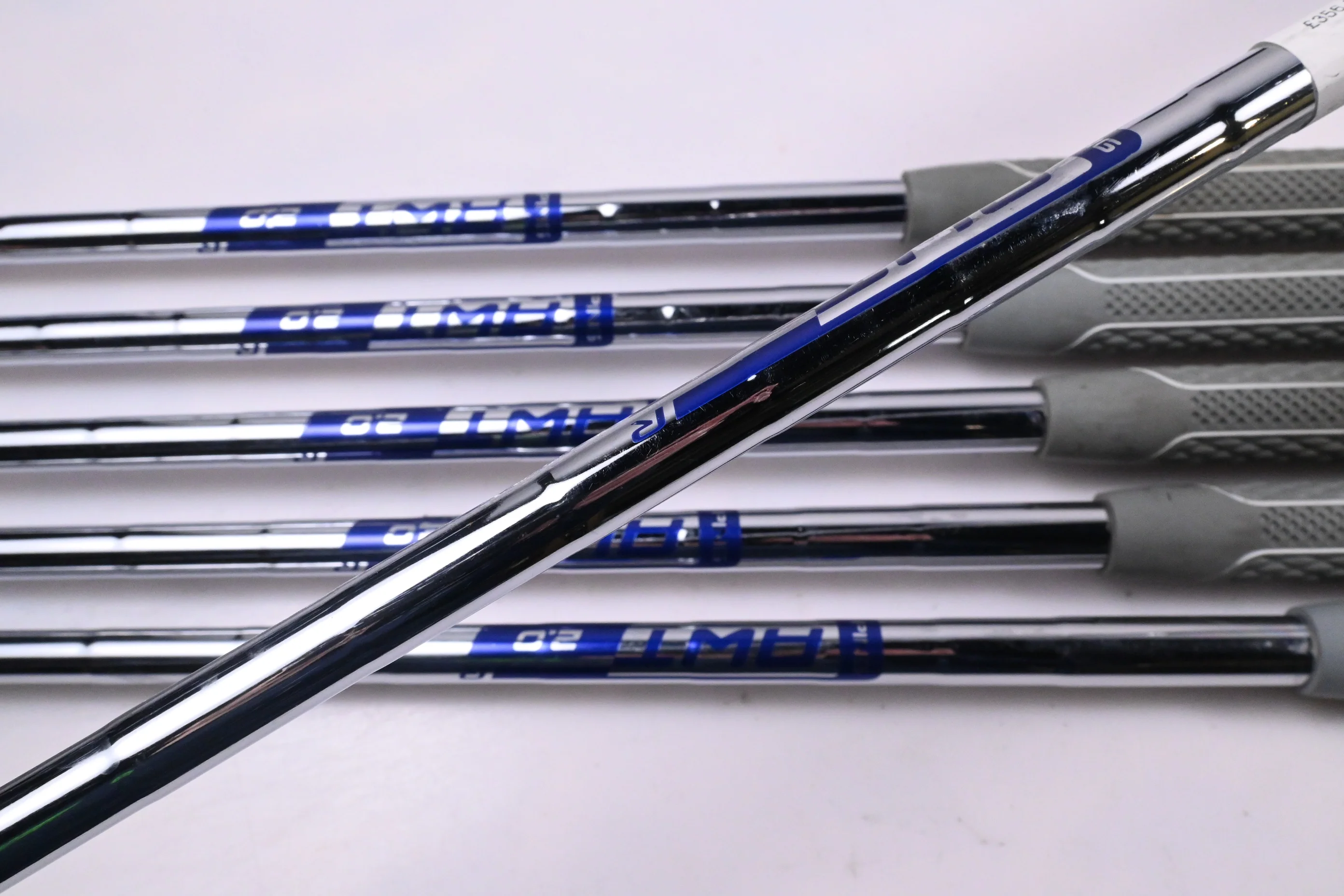 Ping G400 Irons / 5-PW / Red Dot / Regular Flex Ping AWT 2.0 Shafts - Image 5