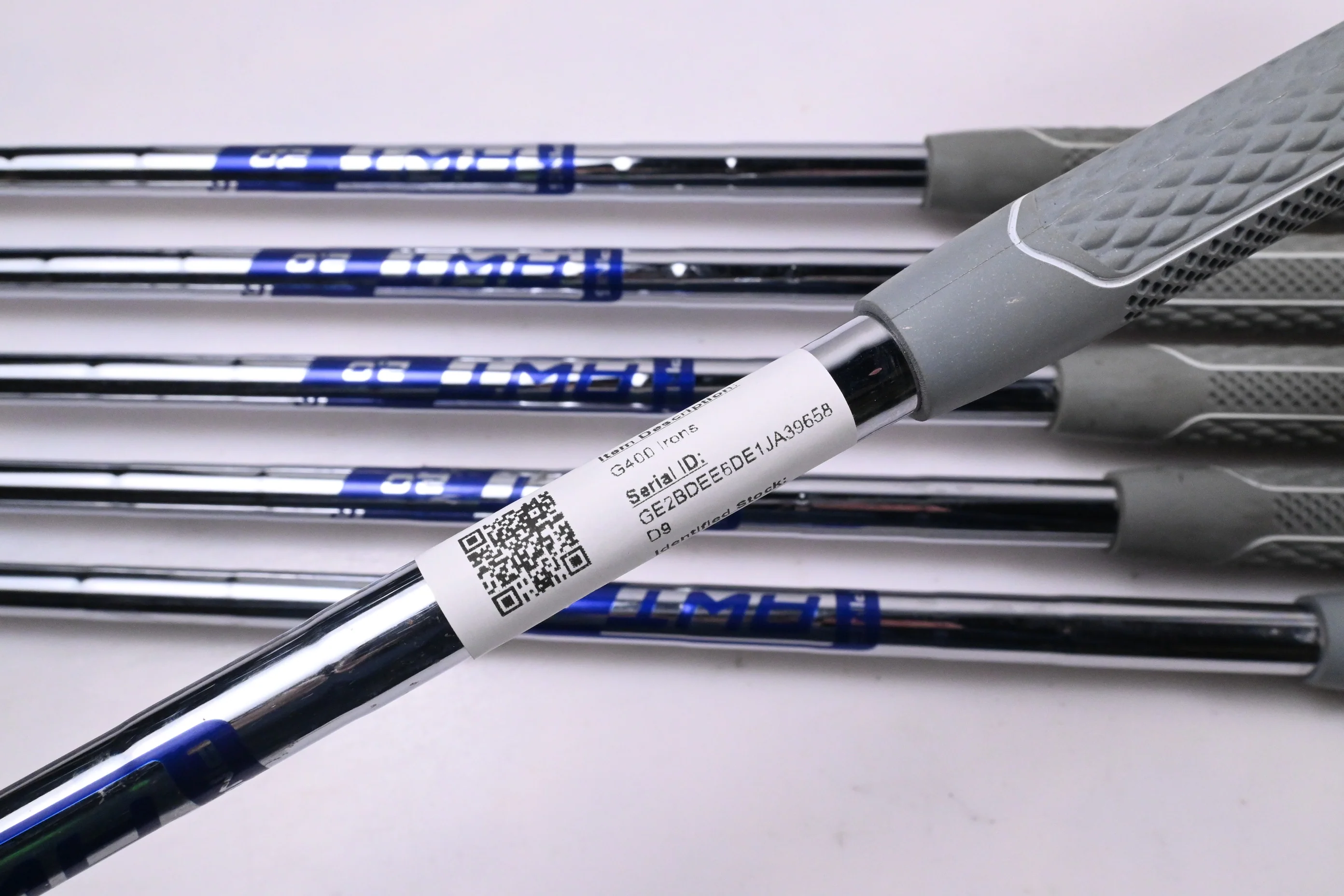 Ping G400 Irons / 5-PW / Red Dot / Regular Flex Ping AWT 2.0 Shafts - Image 6