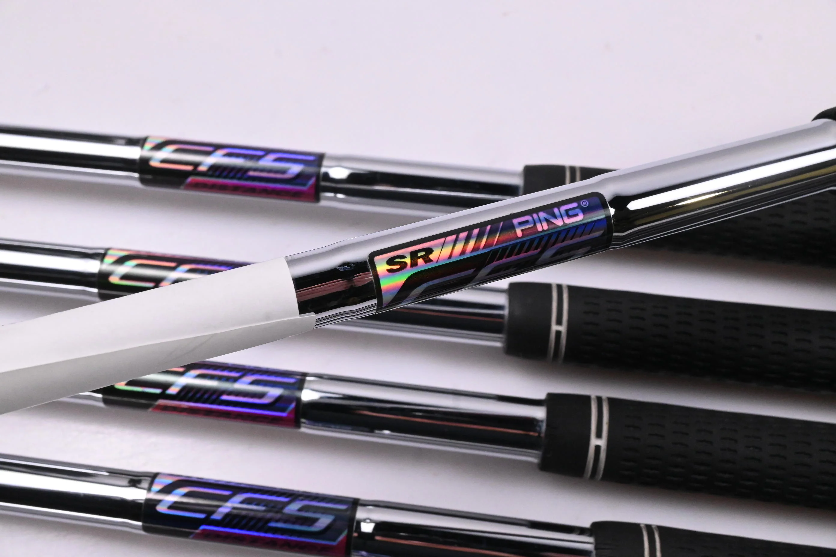Ping G400 Irons / 5-PW+GW / Blue Dot / Senior Flex Ping CFS Distance Shafts - Image 5