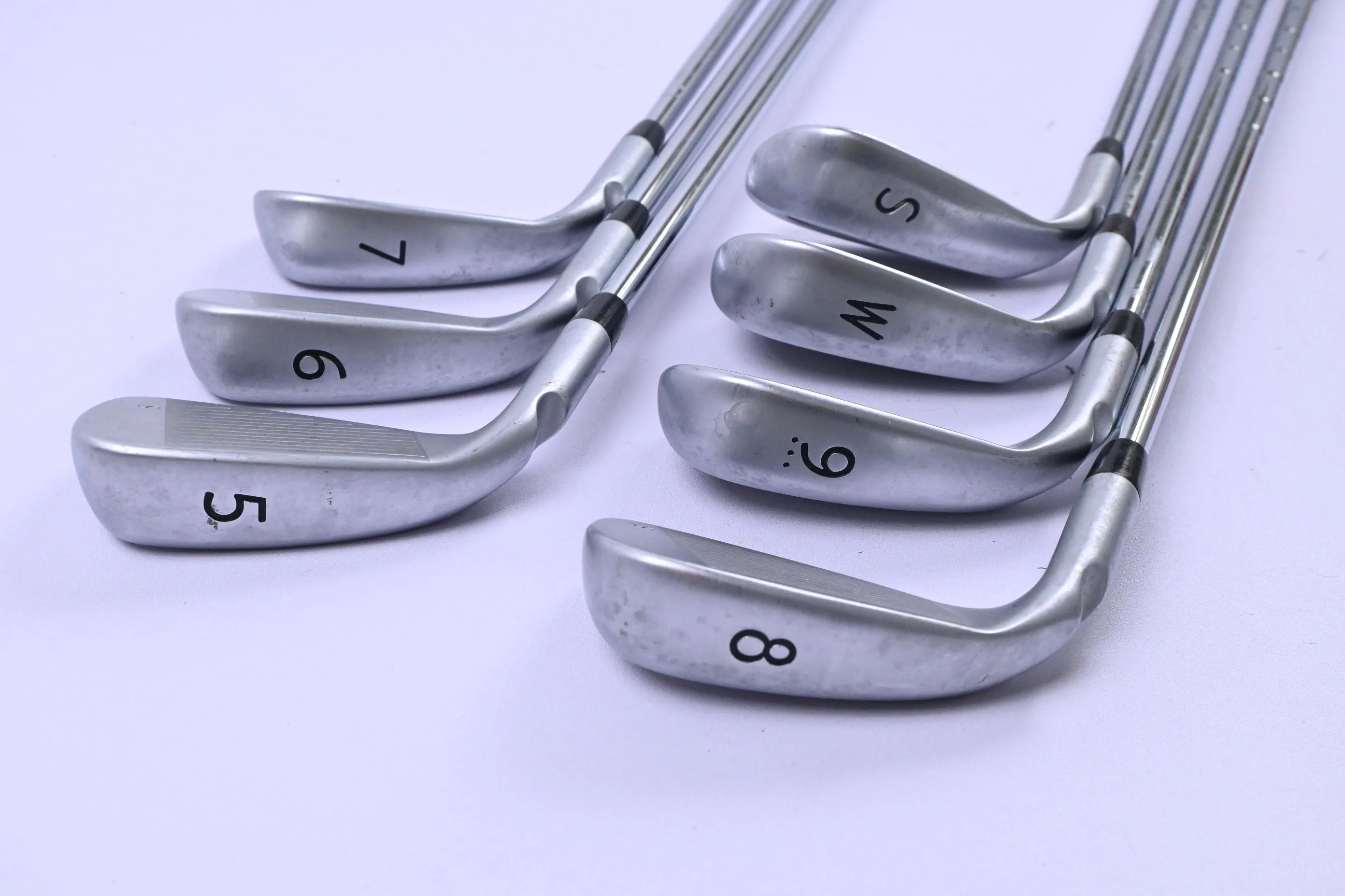 Ping G400 Irons / 5-PW+SW / Blue Dot / Regular Flex Ping AWT 2.0 Shafts - Image 4